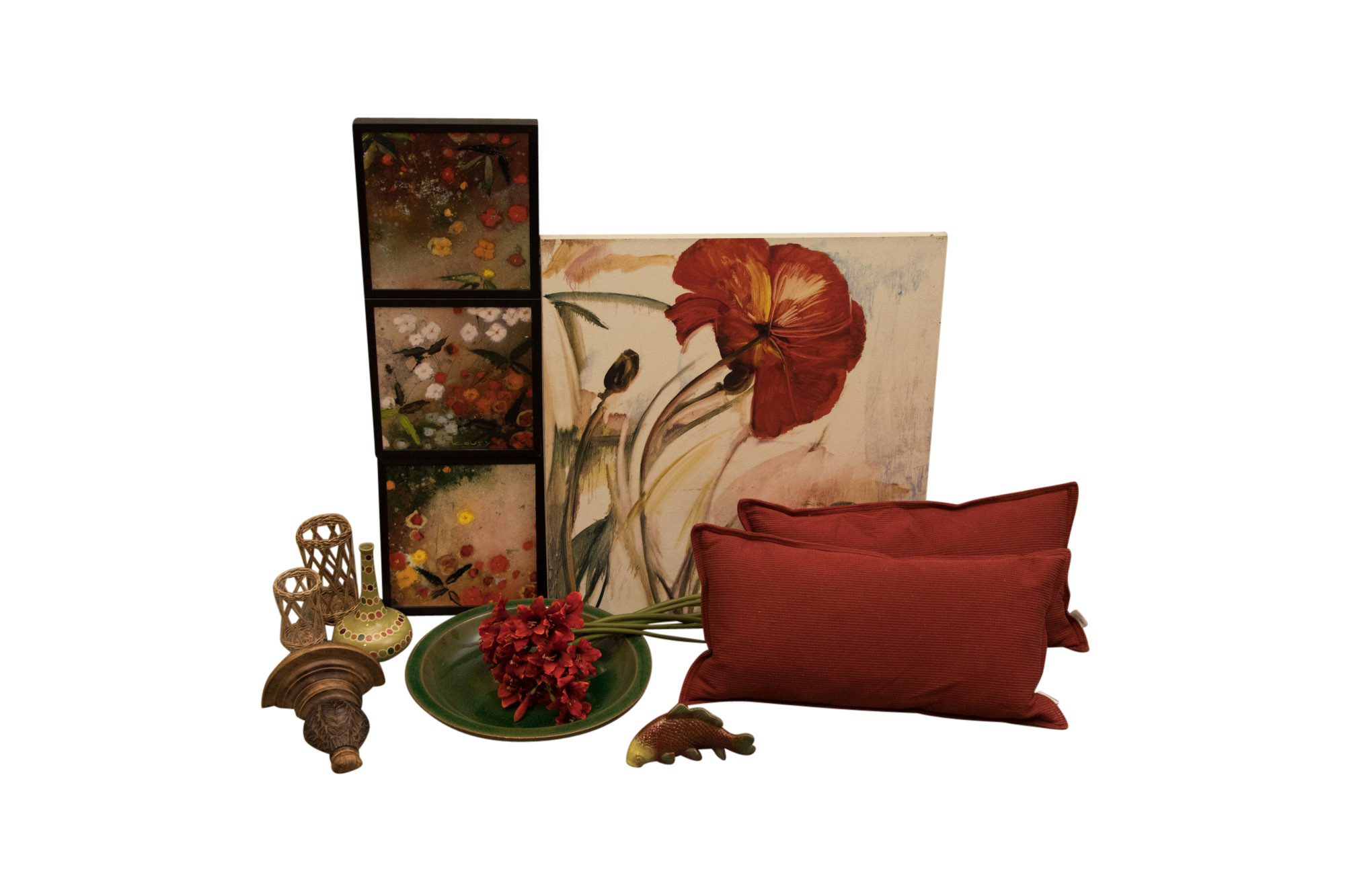 Summer Floral Art and Home Decor Collection
