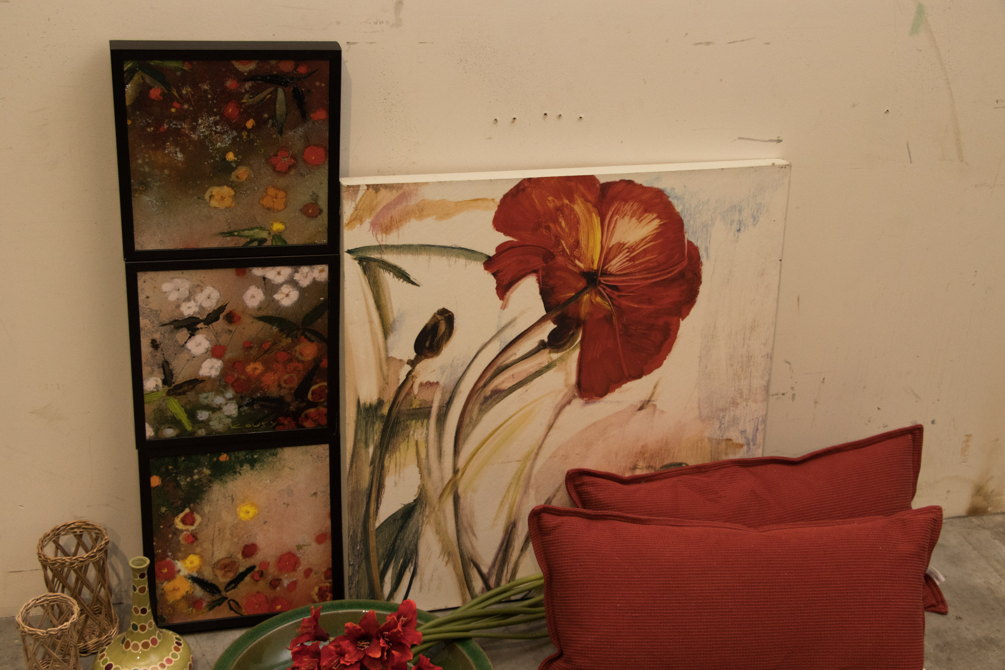 Summer Floral Art and Home Decor Collection