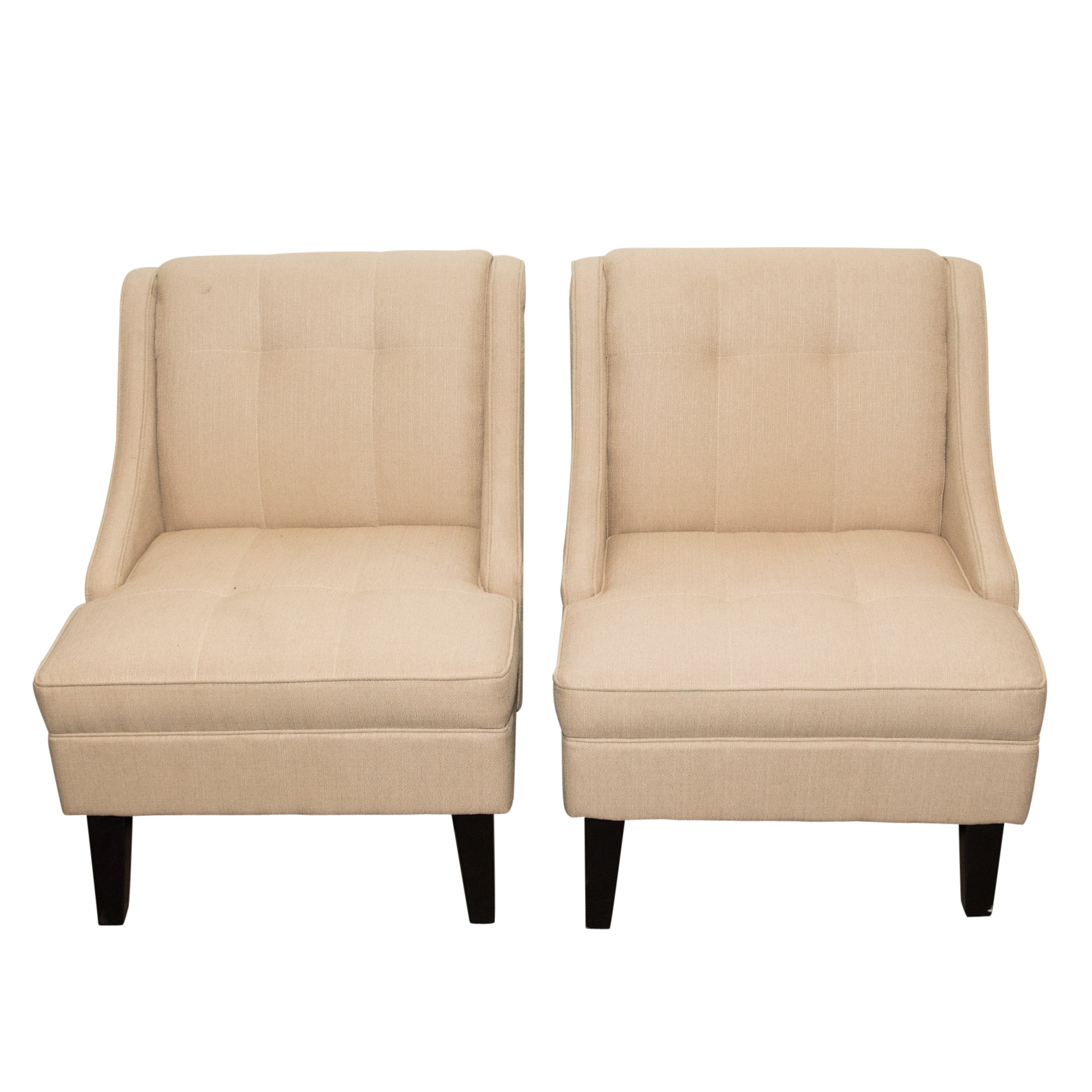 Pair of Contemporary Upholstered Armchair