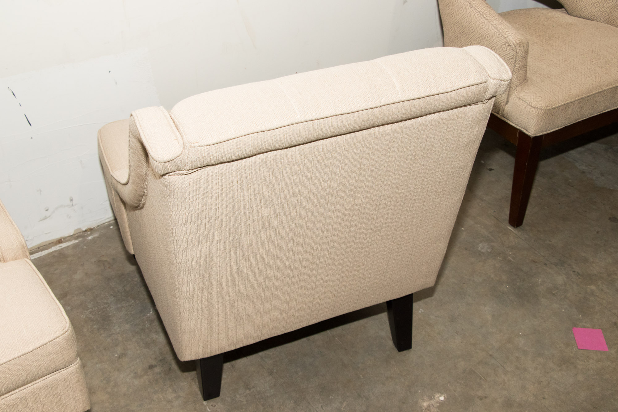 Pair of Contemporary Upholstered Armchair