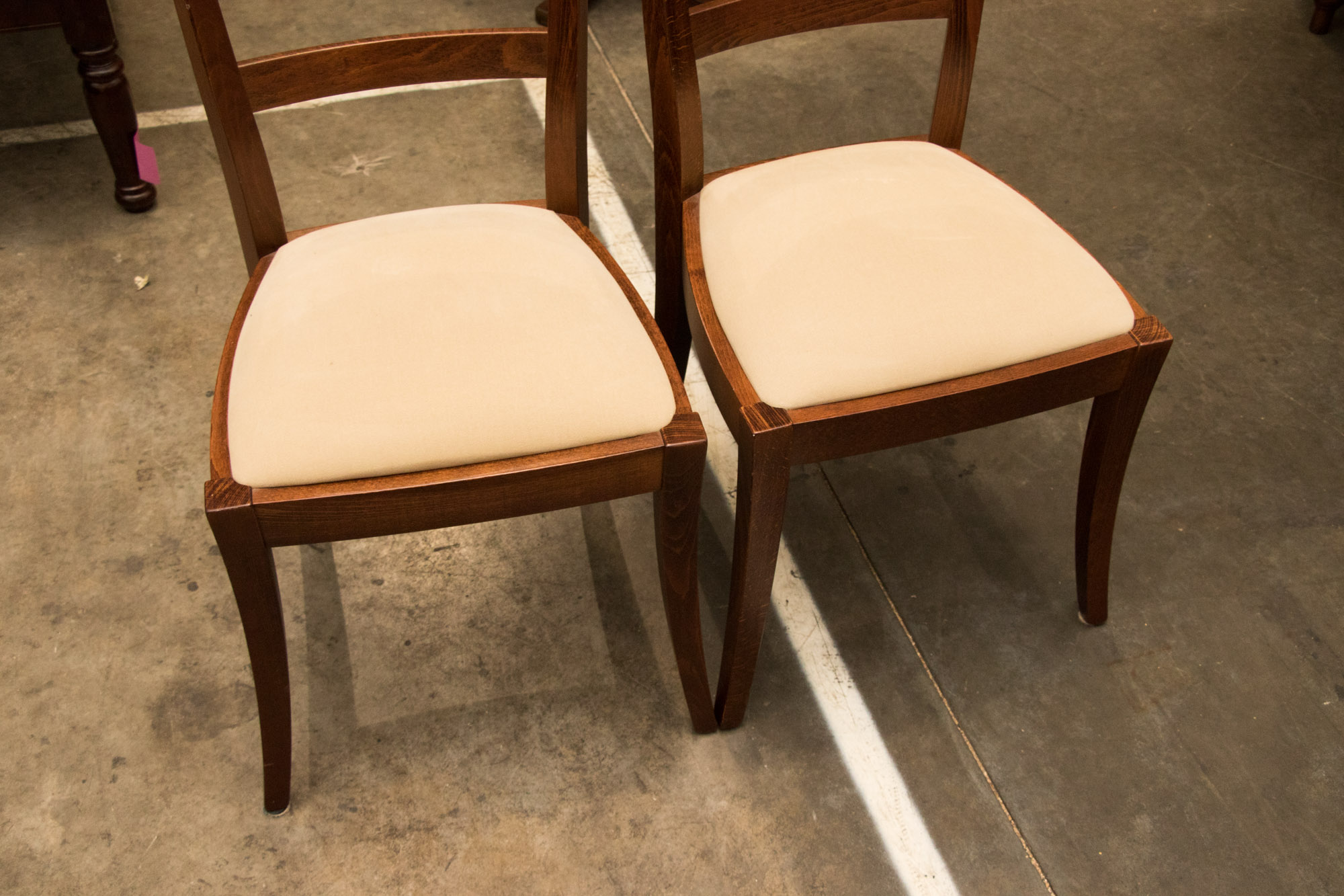 Four Federal Style Wood Side Chairs by Williams-Sonoma