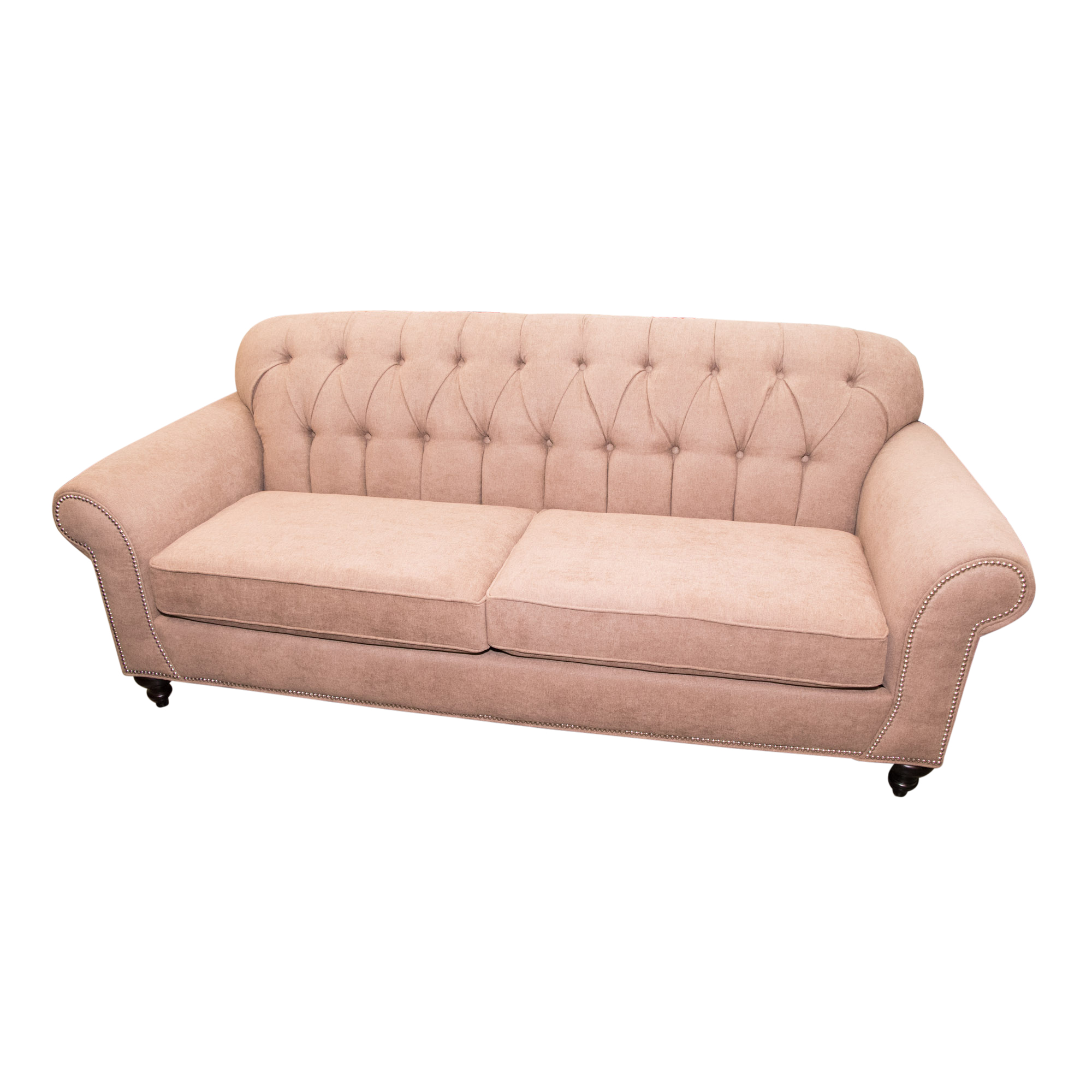 Contemporary Diamond Tufted Back Sofa