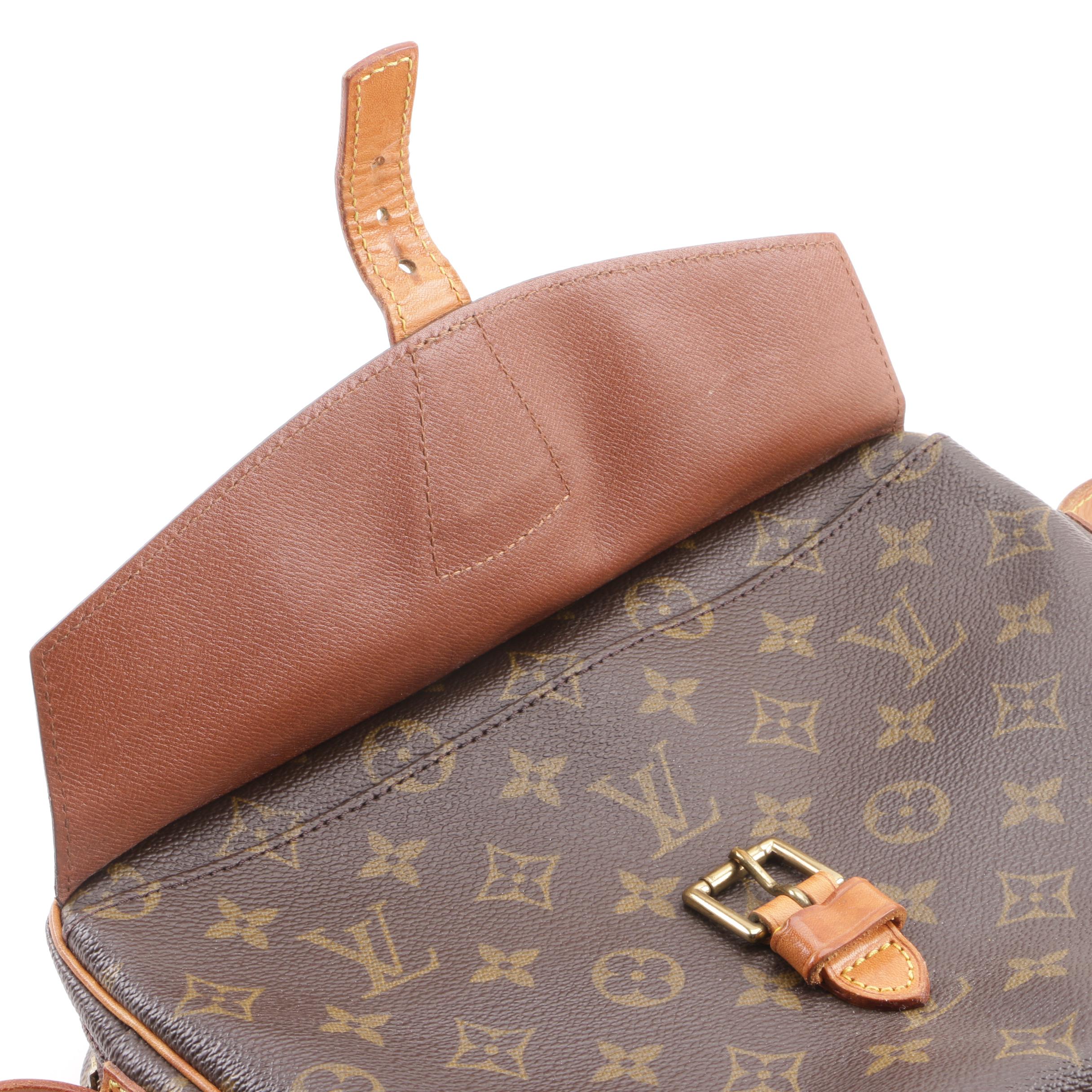 1987 Vintage Louis Vuitton Jeune Fille Monogram Canvas Crossbody Bag
