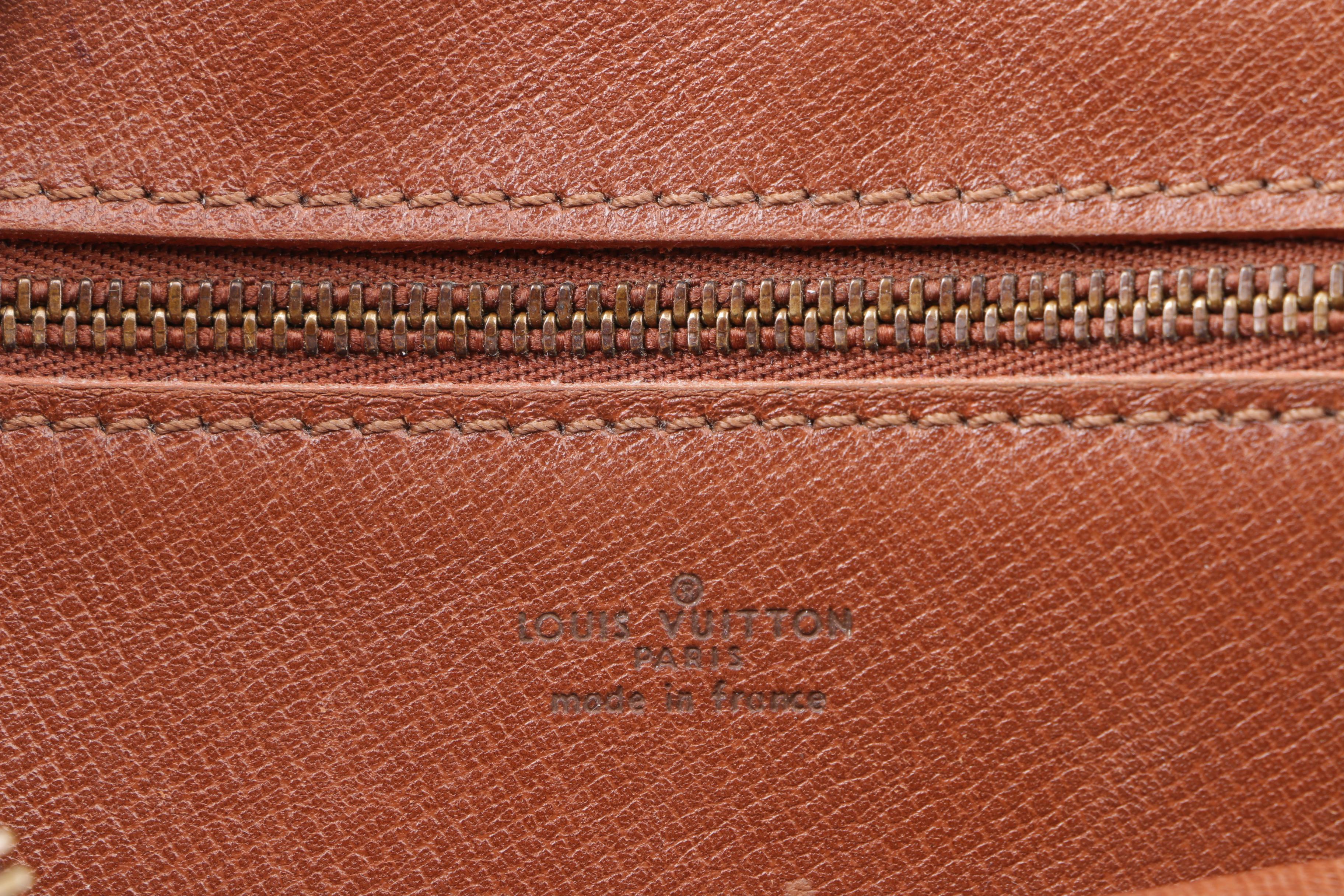 1987 Vintage Louis Vuitton Jeune Fille Monogram Canvas Crossbody Bag