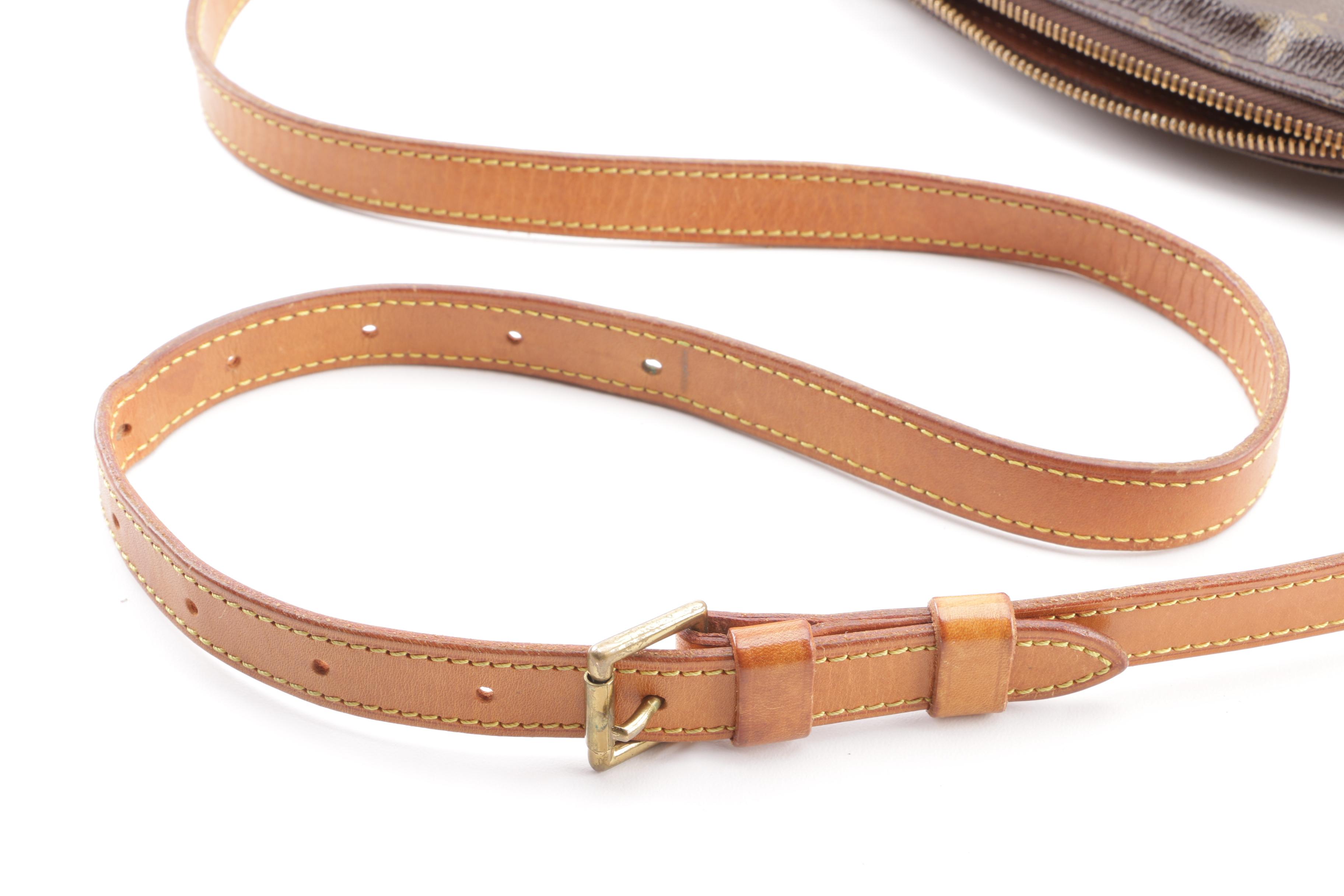 1987 Vintage Louis Vuitton Jeune Fille Monogram Canvas Crossbody Bag