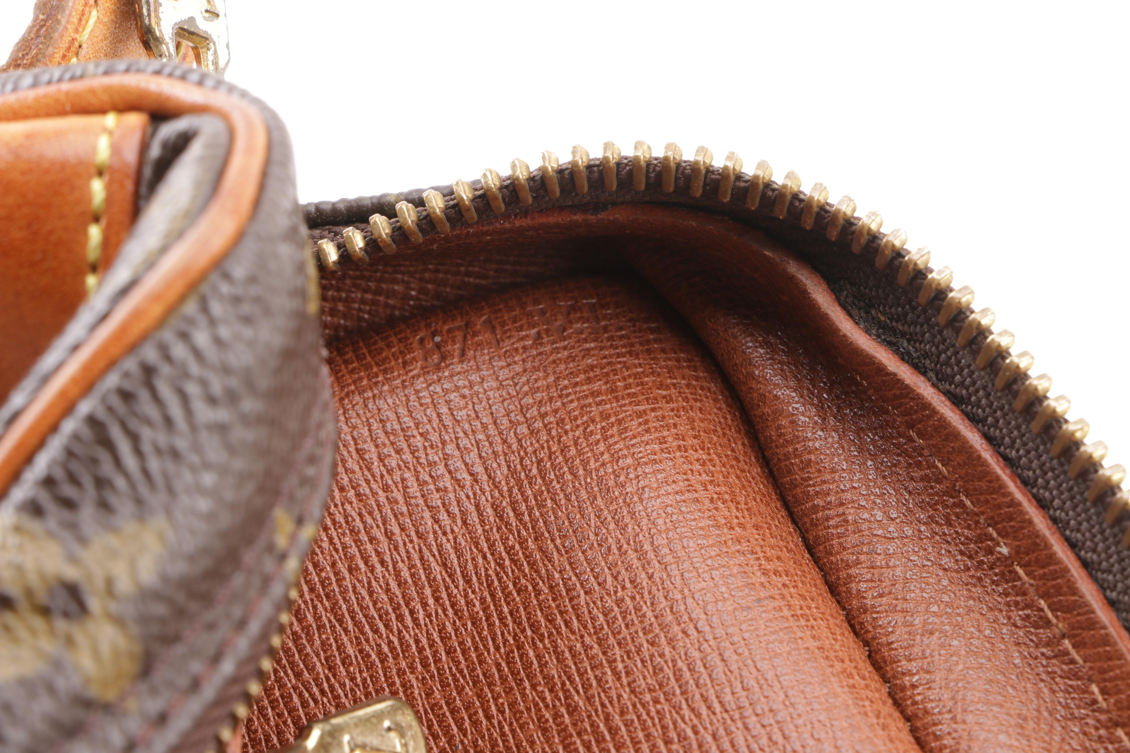 1987 Vintage Louis Vuitton Jeune Fille Monogram Canvas Crossbody Bag