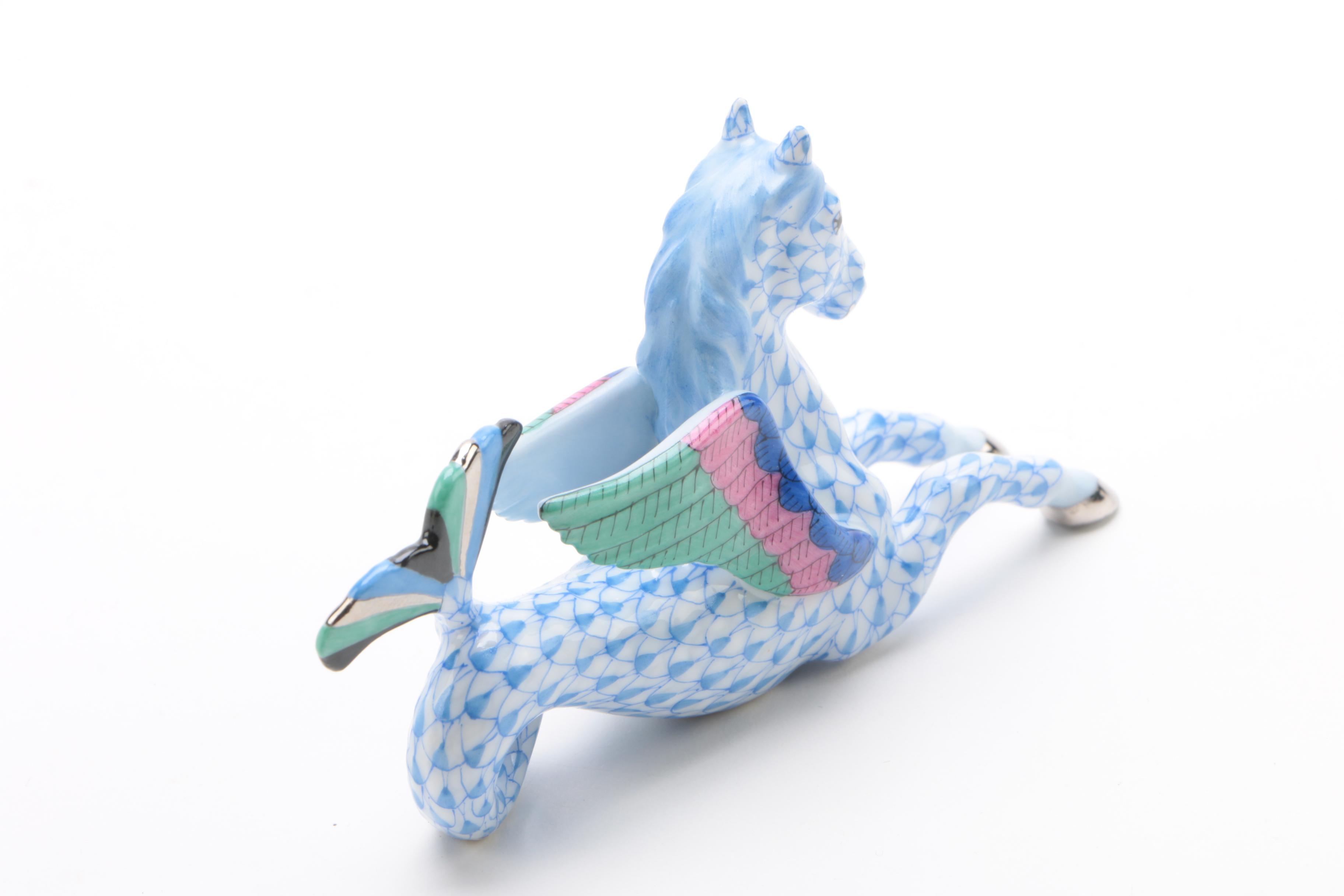 Herend "Hippocamp" Porcelain Figurine