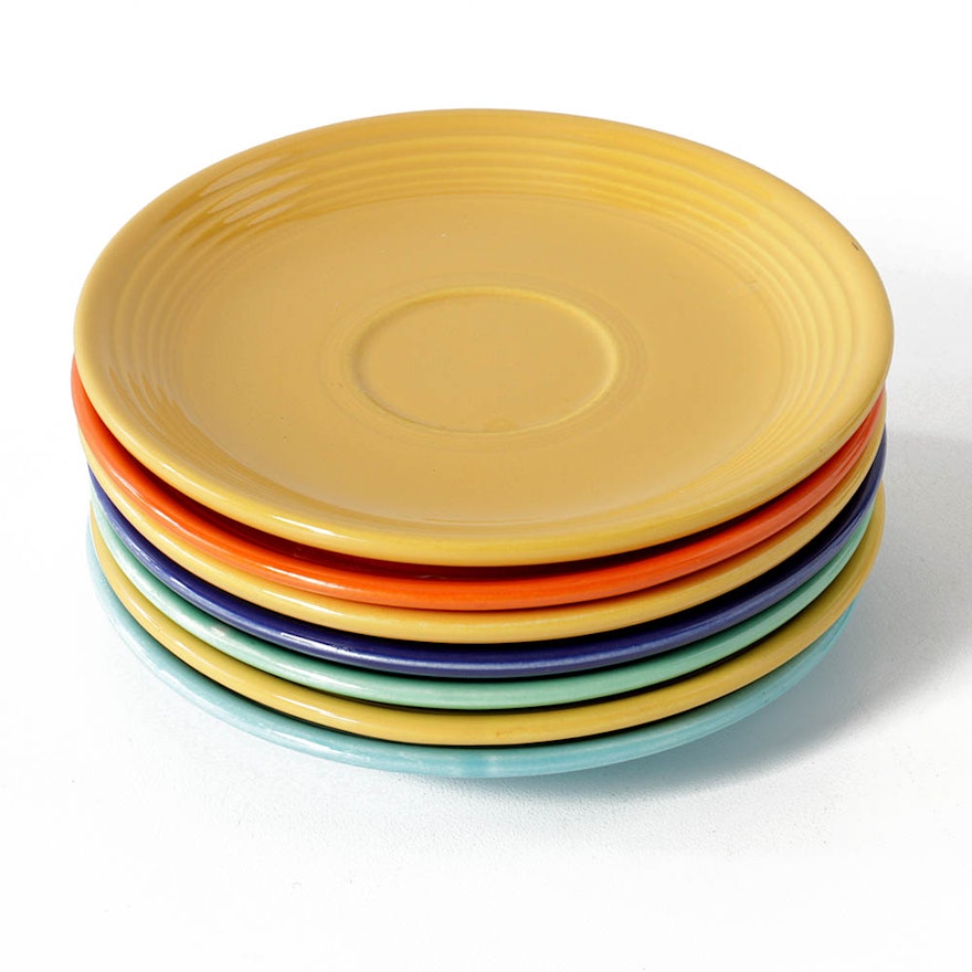 Homer Laughlin "Fiestaware" Saucers