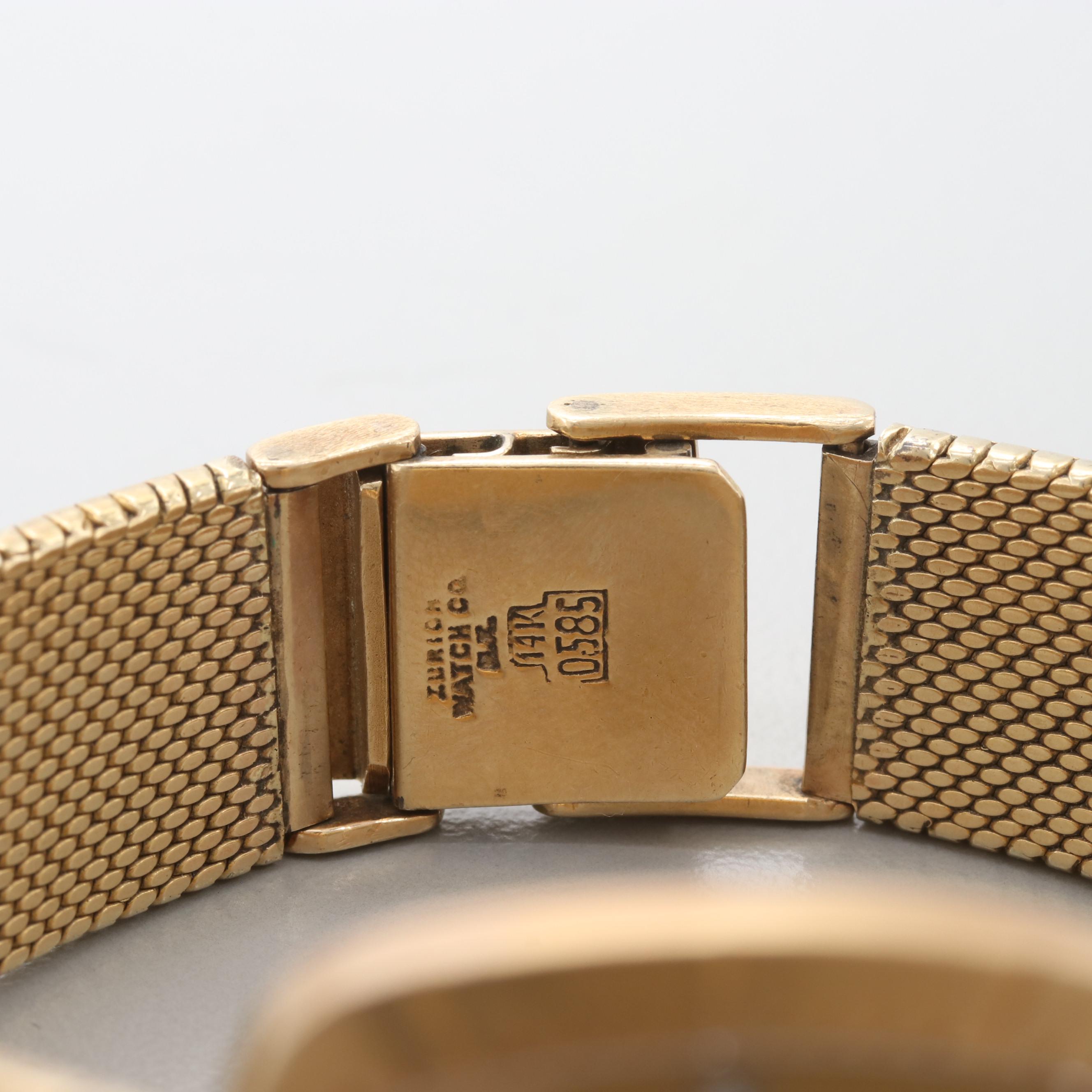 1976 Rolex Cellini 18K Yellow Gold Diamond Watch