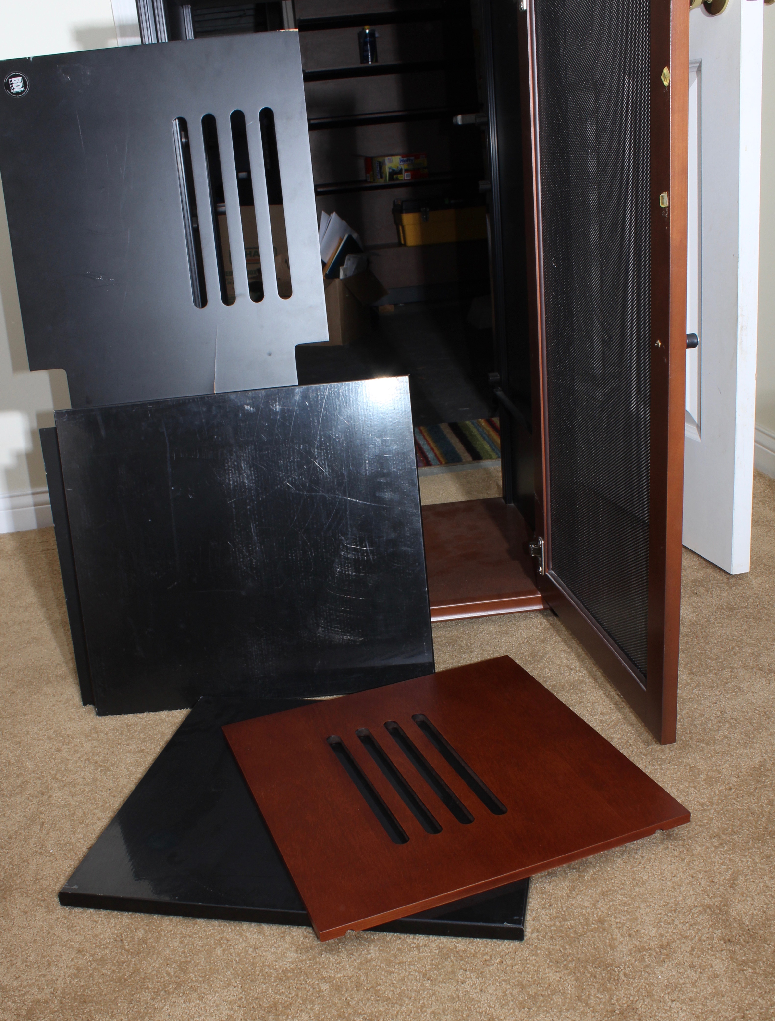 BDI Avion Wooden Audio Cabinet