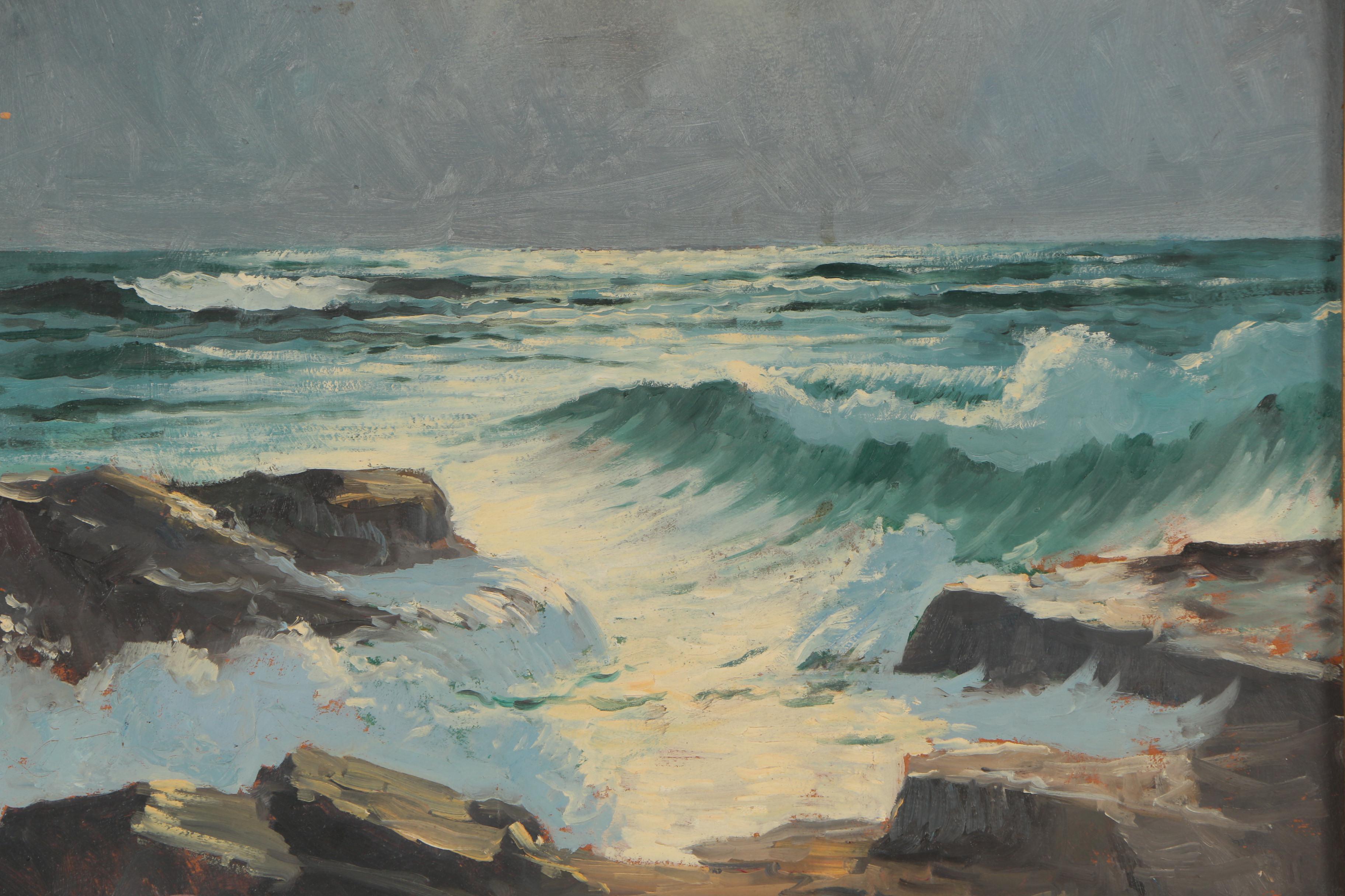 Sam Sargent Oil Painting "Sun Breaks Through"