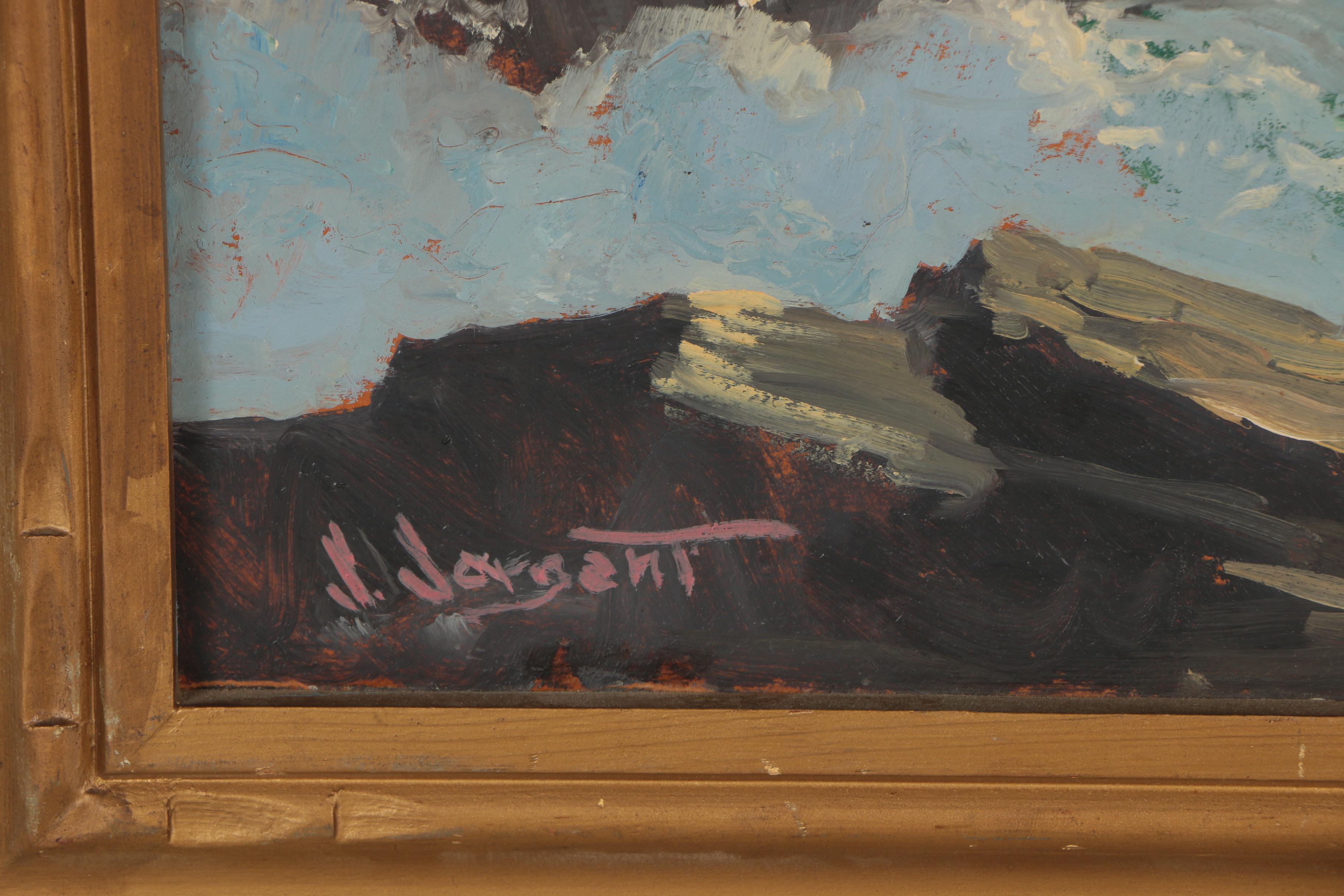 Sam Sargent Oil Painting "Sun Breaks Through"