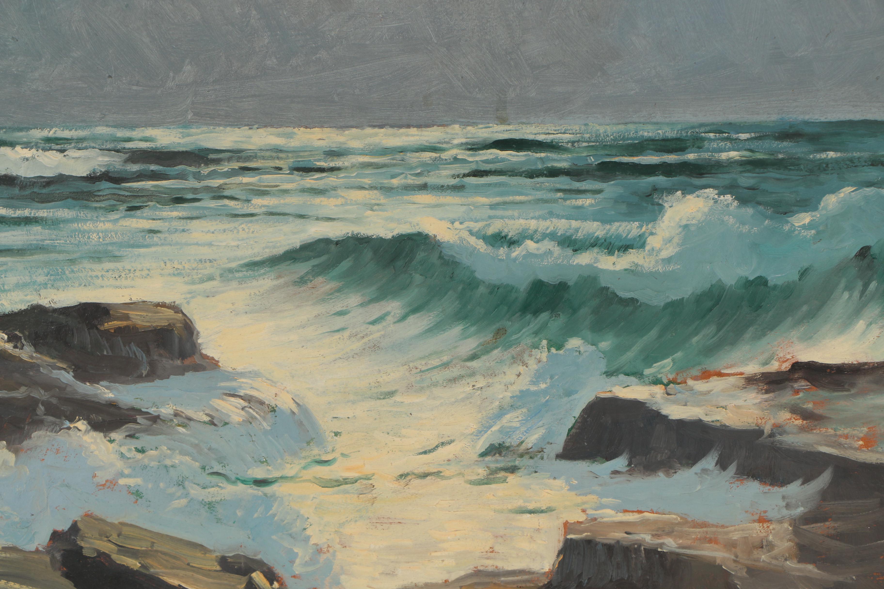 Sam Sargent Oil Painting "Sun Breaks Through"