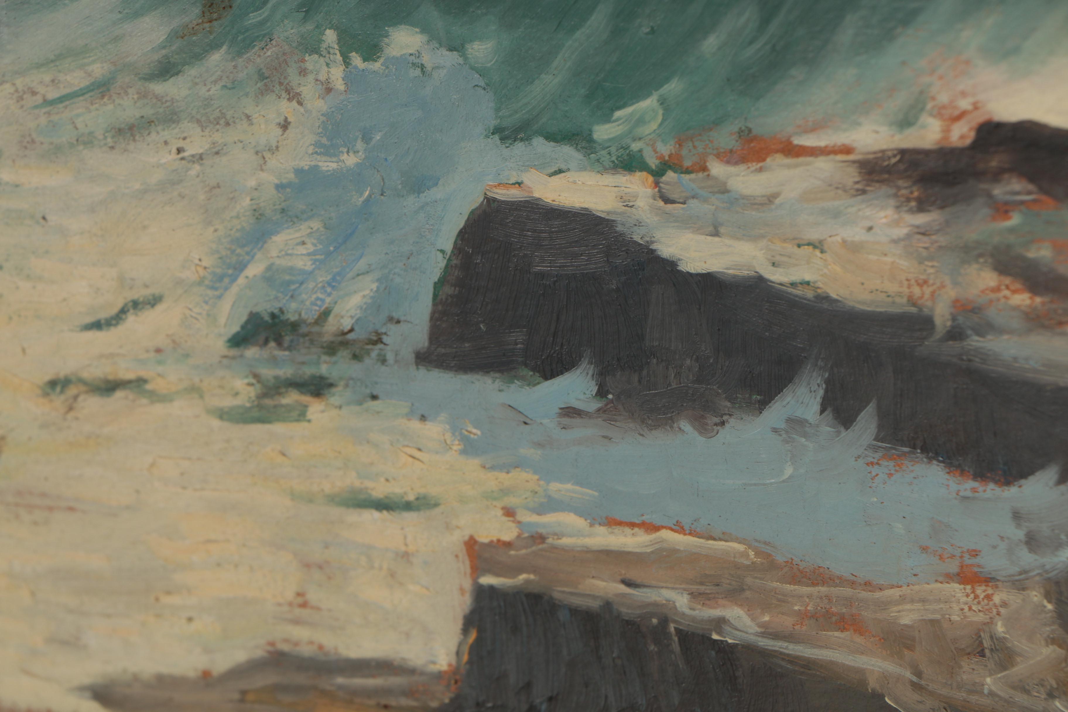 Sam Sargent Oil Painting "Sun Breaks Through"