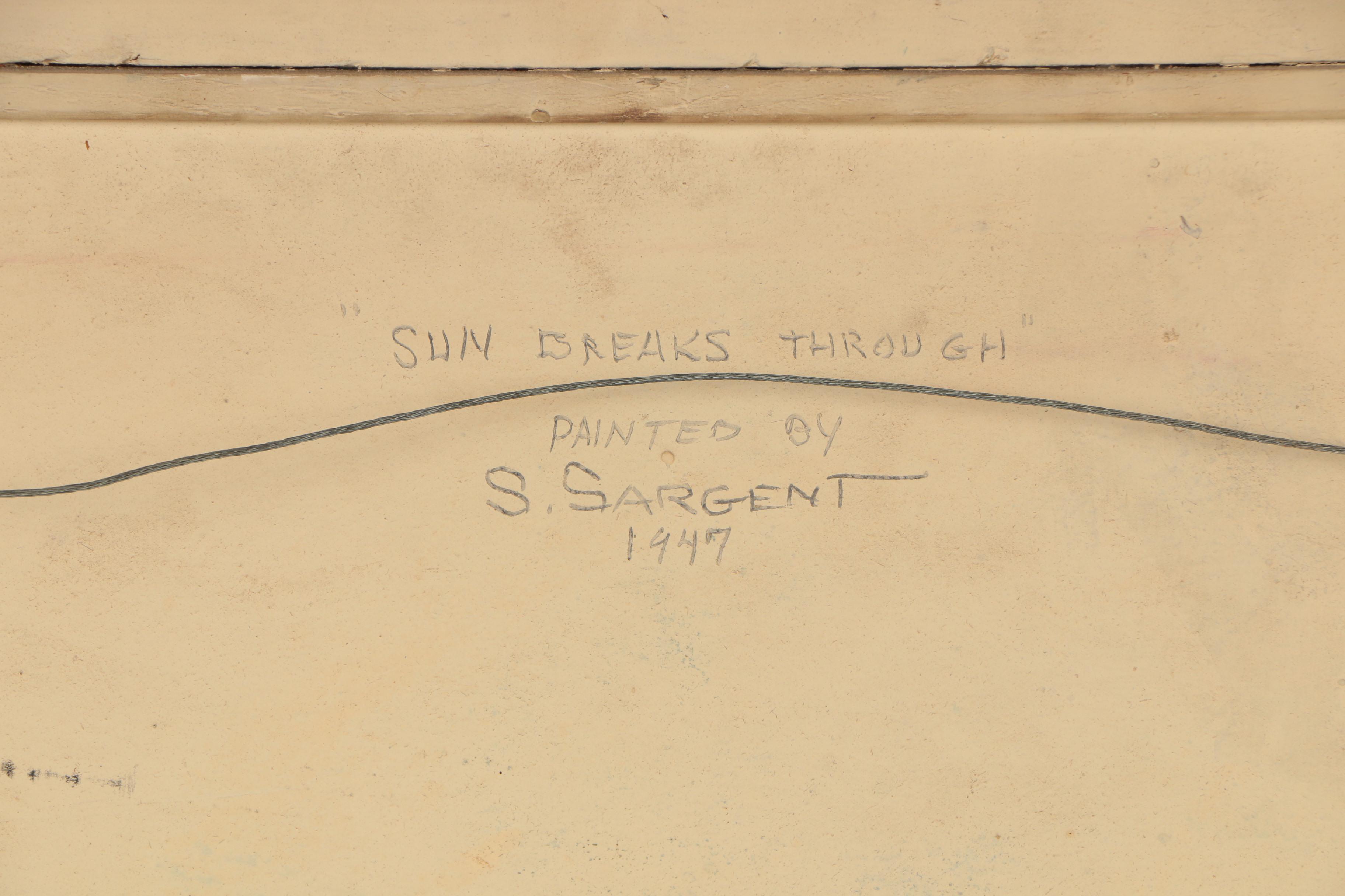 Sam Sargent Oil Painting "Sun Breaks Through"