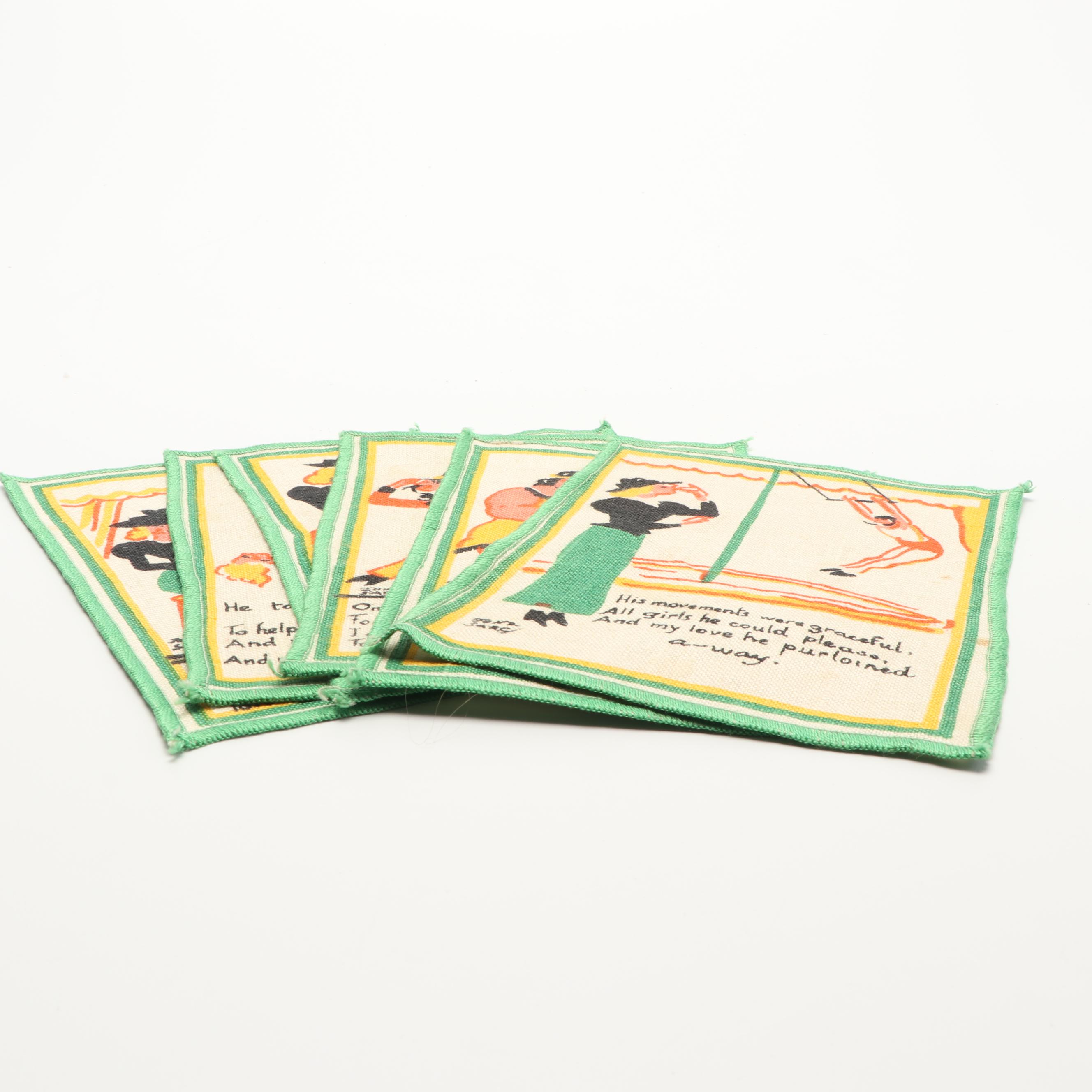 Vintage Marshall Field's Cocktail Napkins