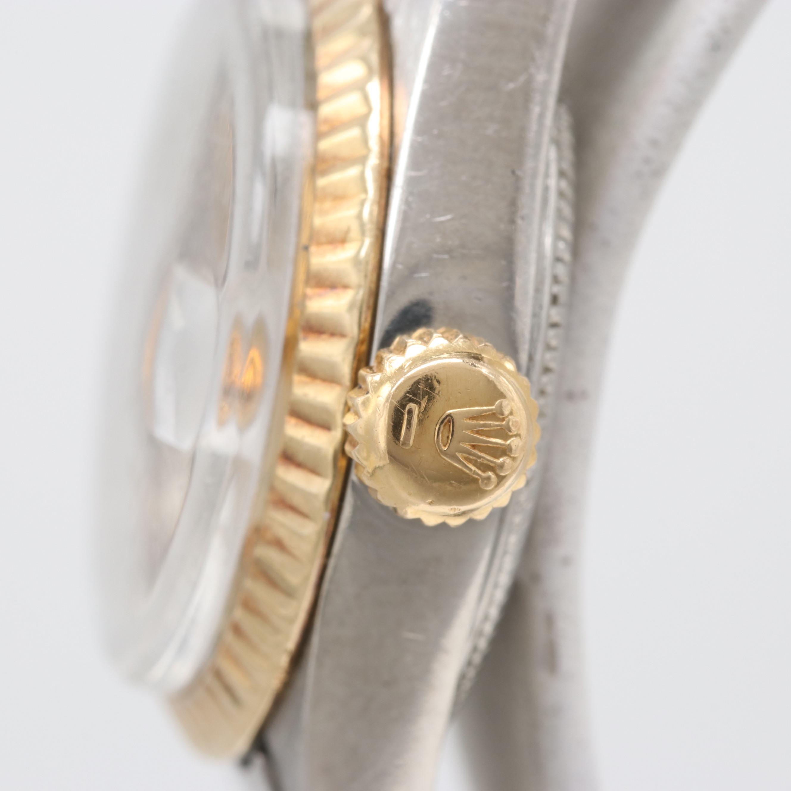 Tudor Princess Oysterdate 14K Yellow Gold and Stainless Steel Watch