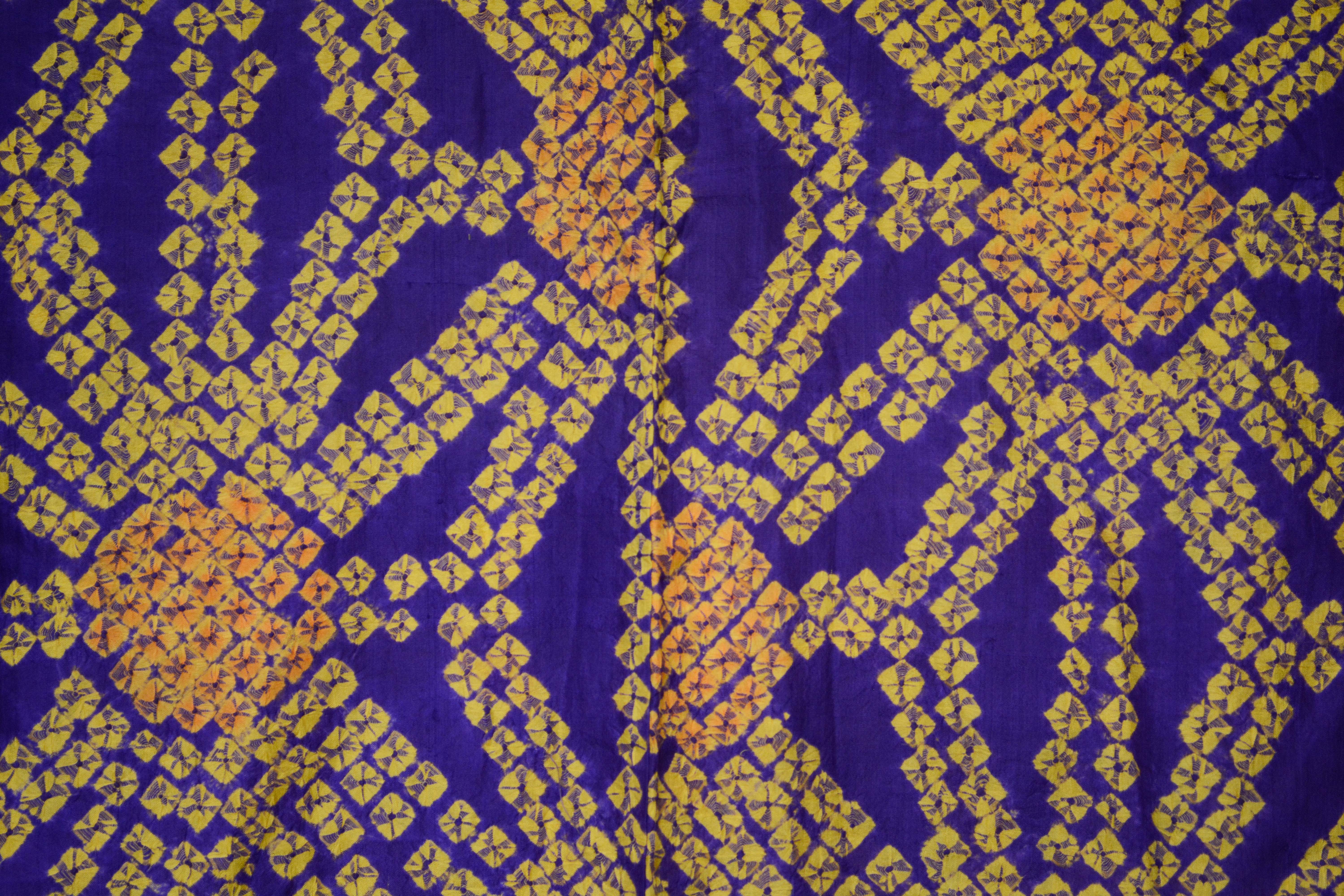 Circa 1925 Vintage Handwoven Silk Haori Jacket