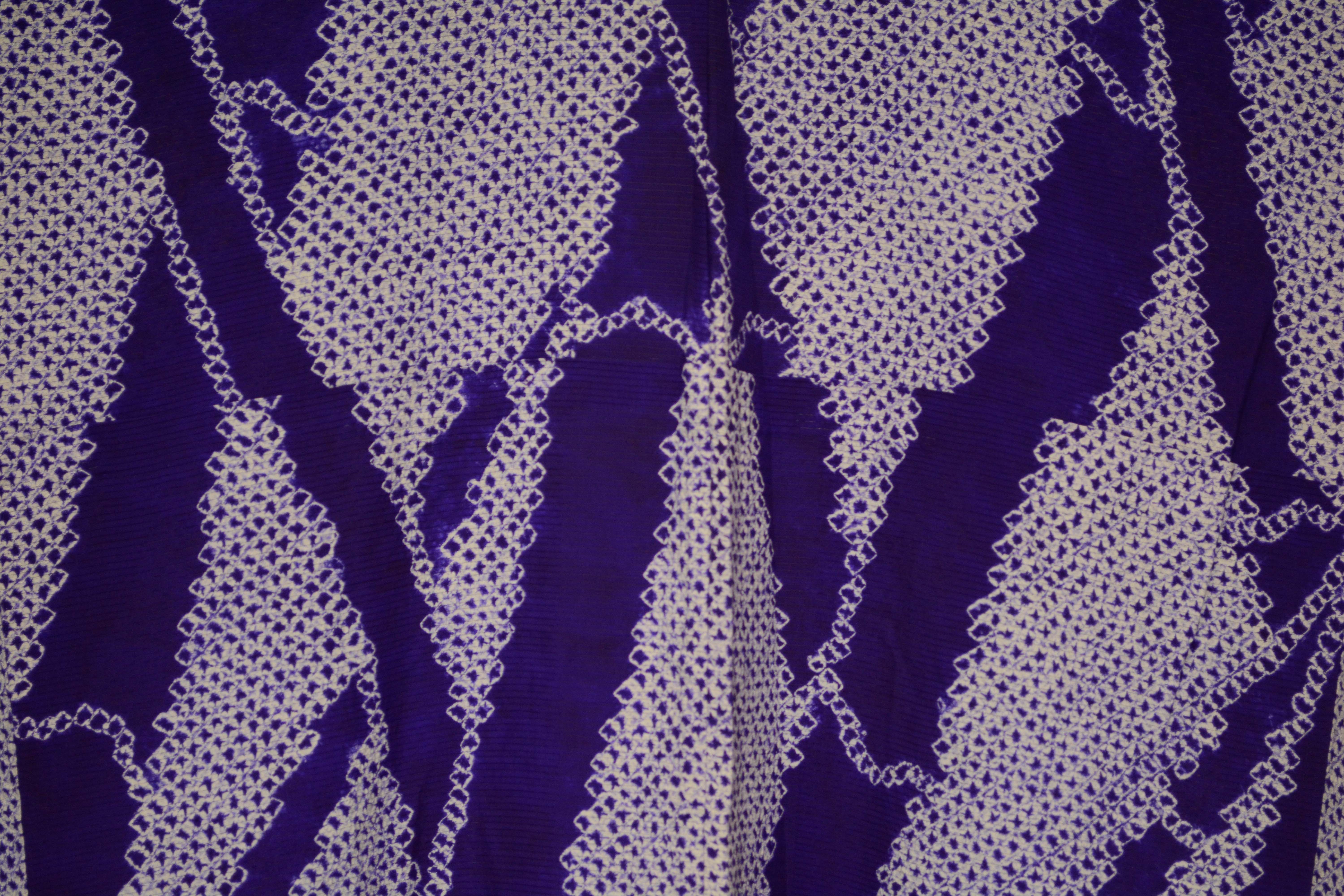 Circa 1910 Antique Handwoven Ro Silk Summer Kimono