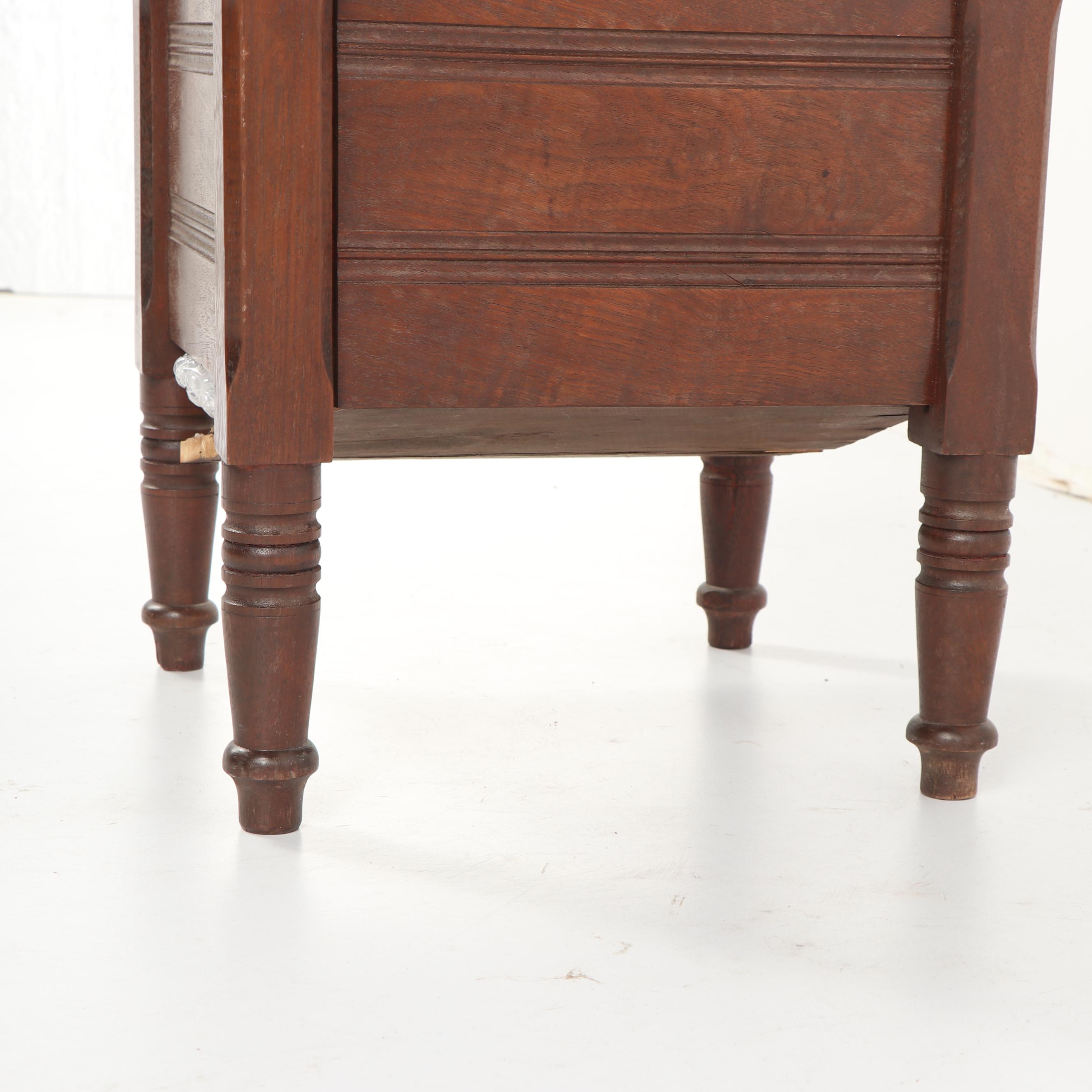 Oak Chamber Pot Stool, 20th Century