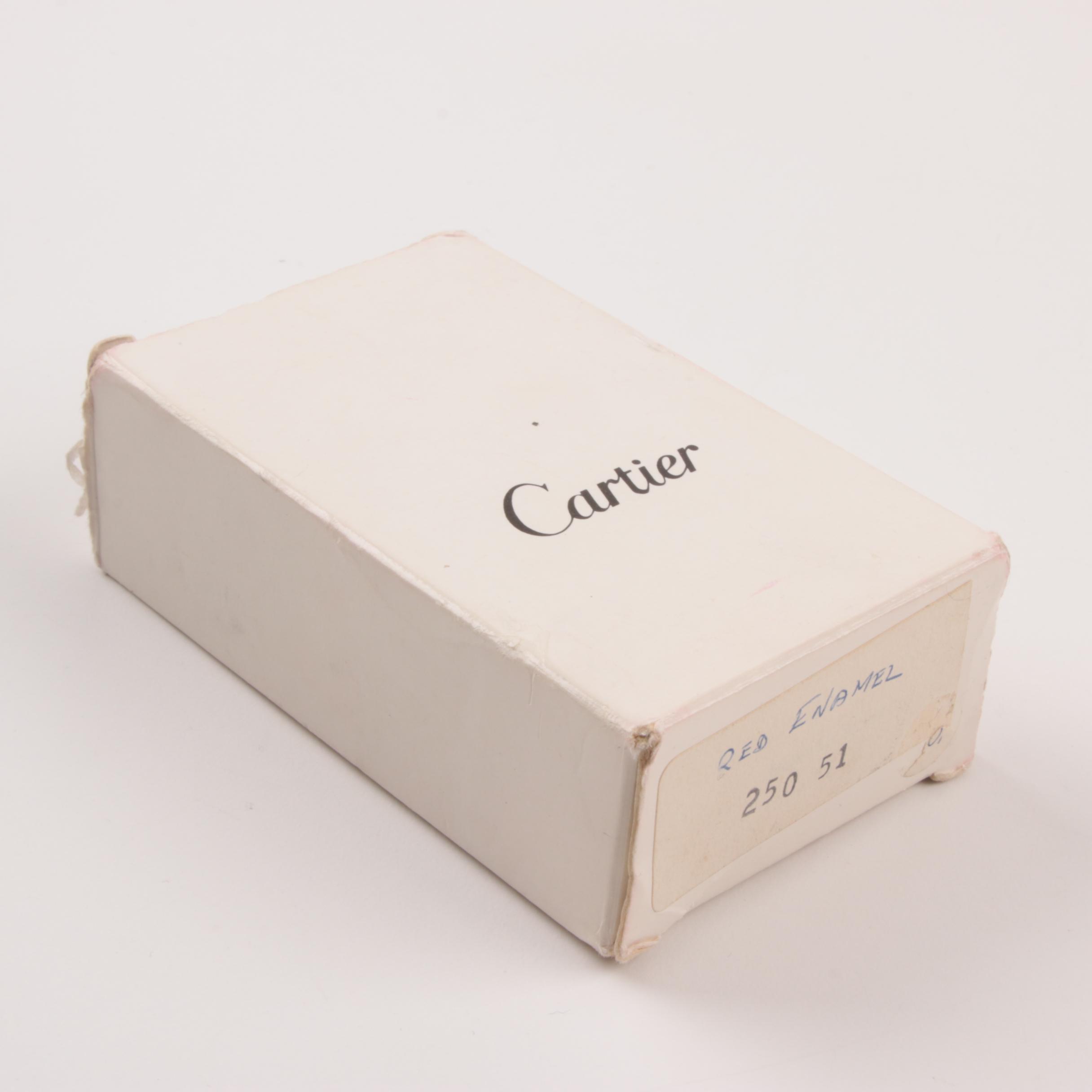 Vintage Cartier Cube Lighter