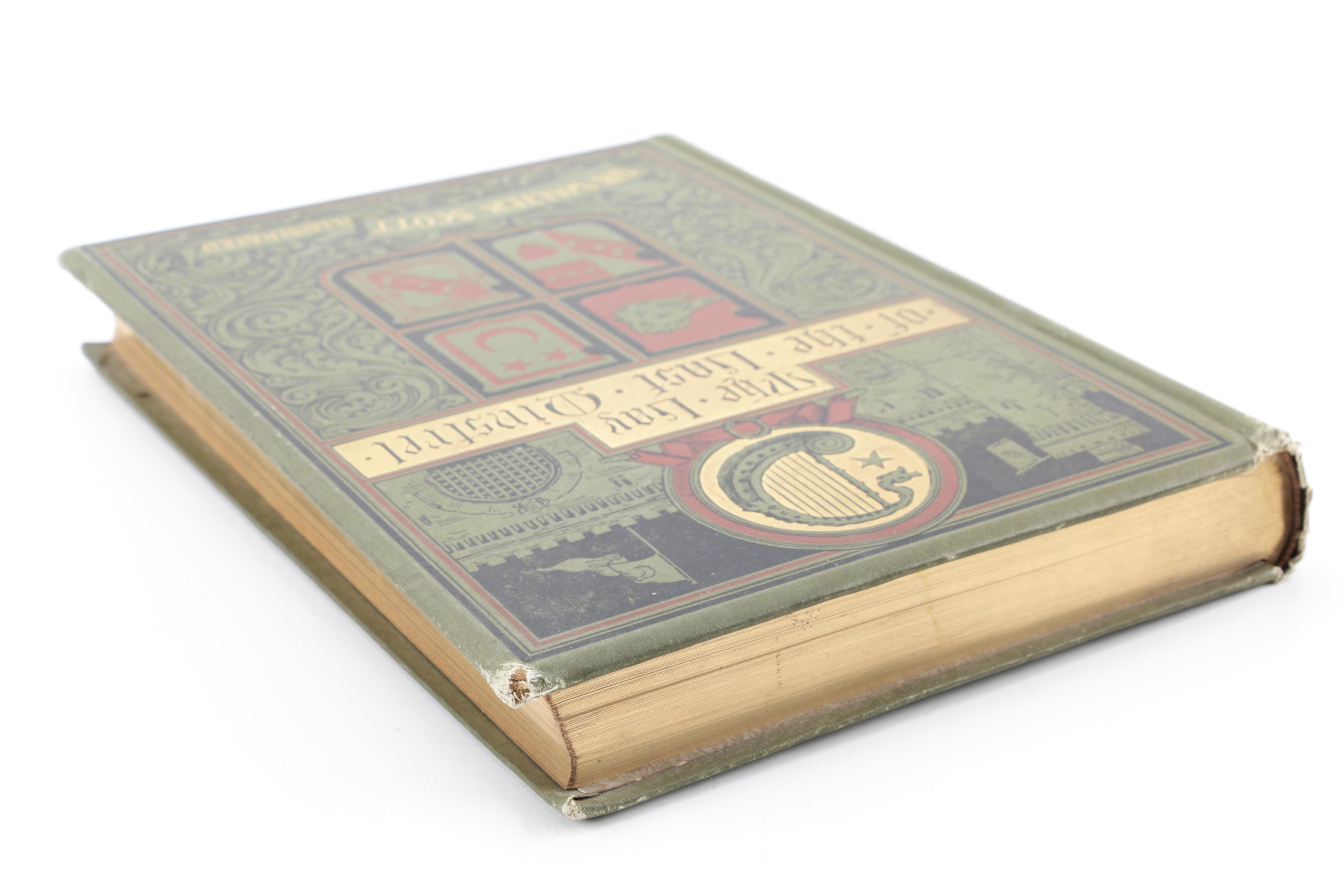 1887 Illustrated "The Lay of the Last Minstrel" by Sir Walter Scott