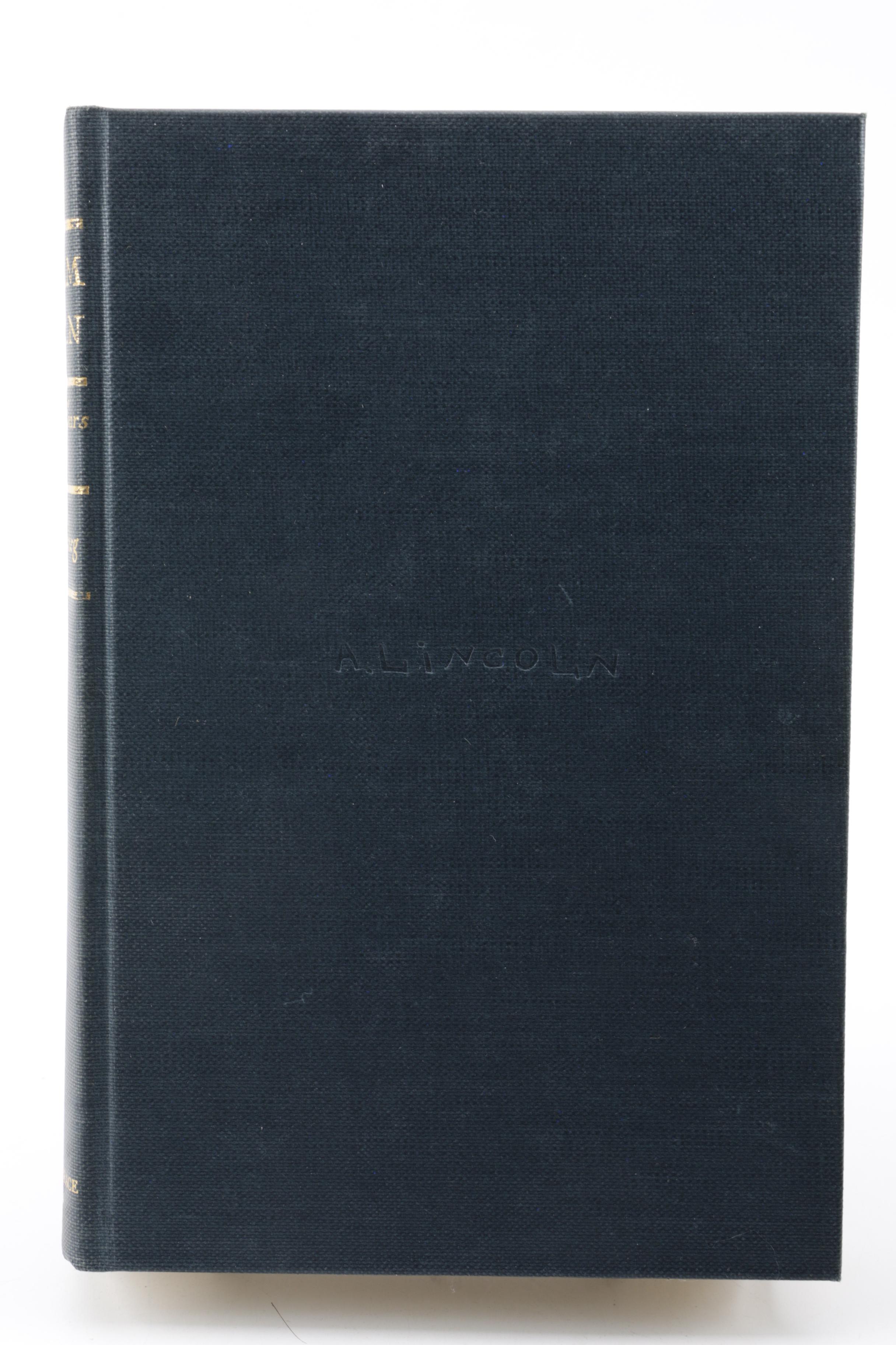 1926 "Abraham Lincoln: The Prairie Years and the War Years" by Carl Sandburg