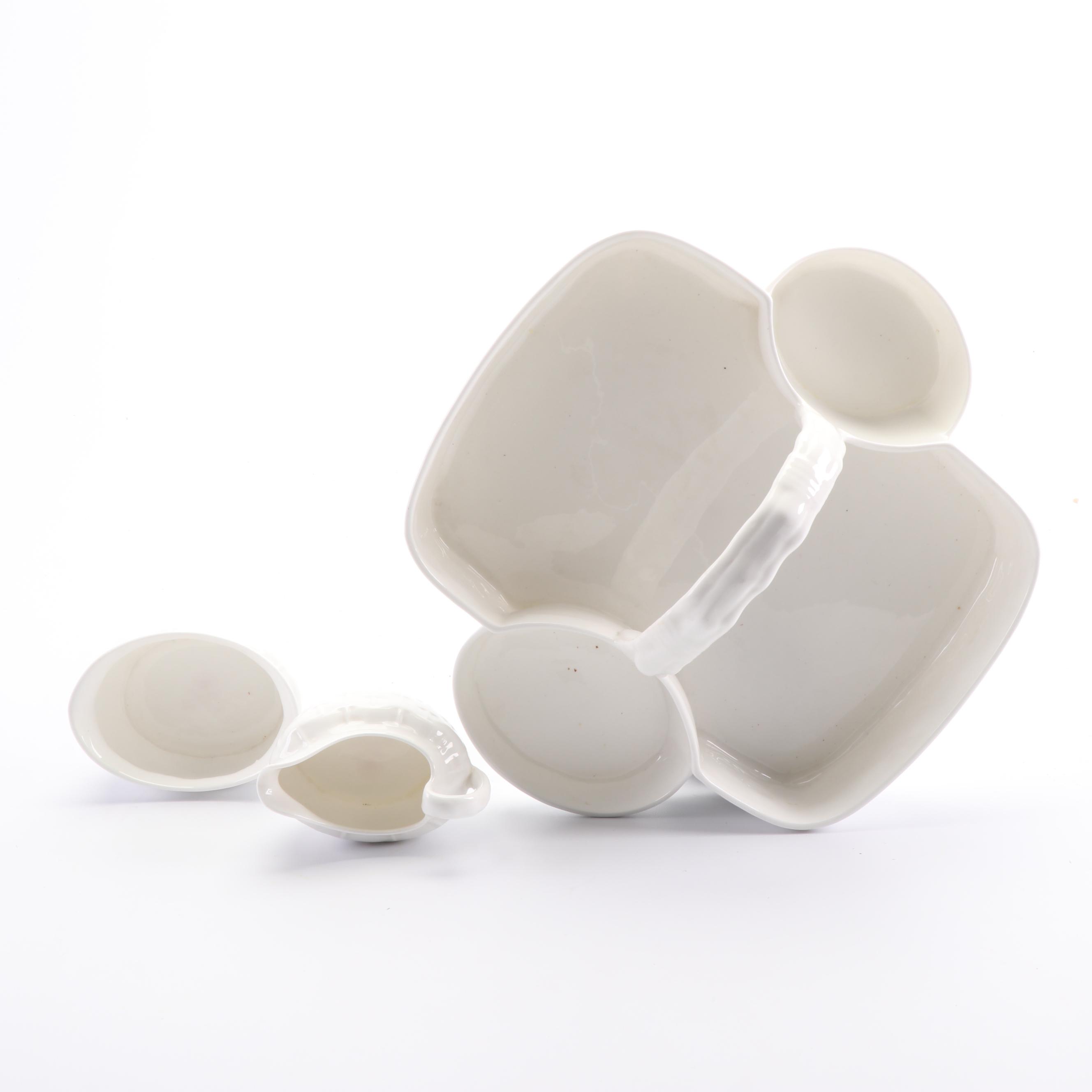 Tiffany & Co. for Hammersley & Co. Bone China Strawberry Basket