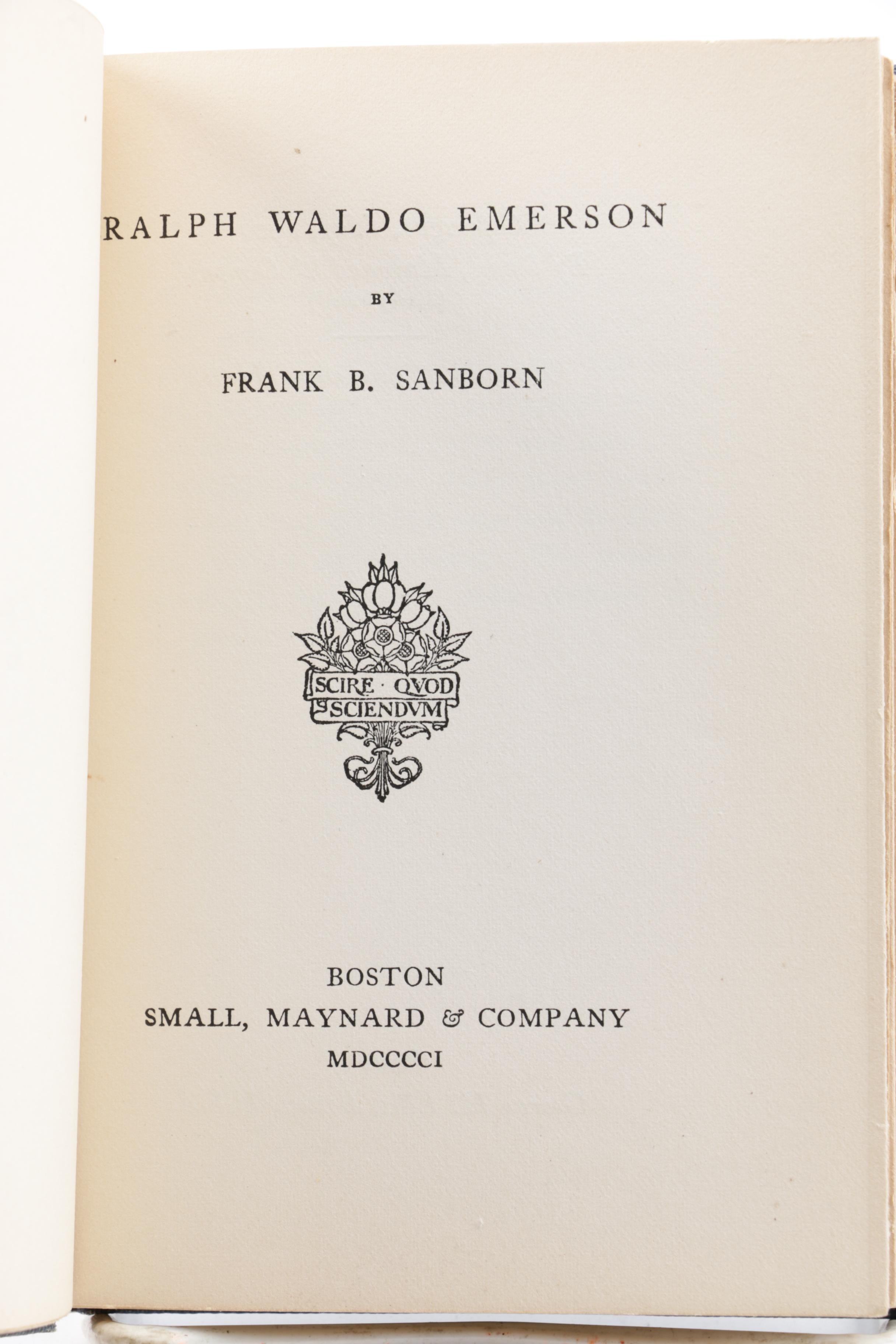 Early 1900s "The Beacon Biographies of Eminent Americans" Series
