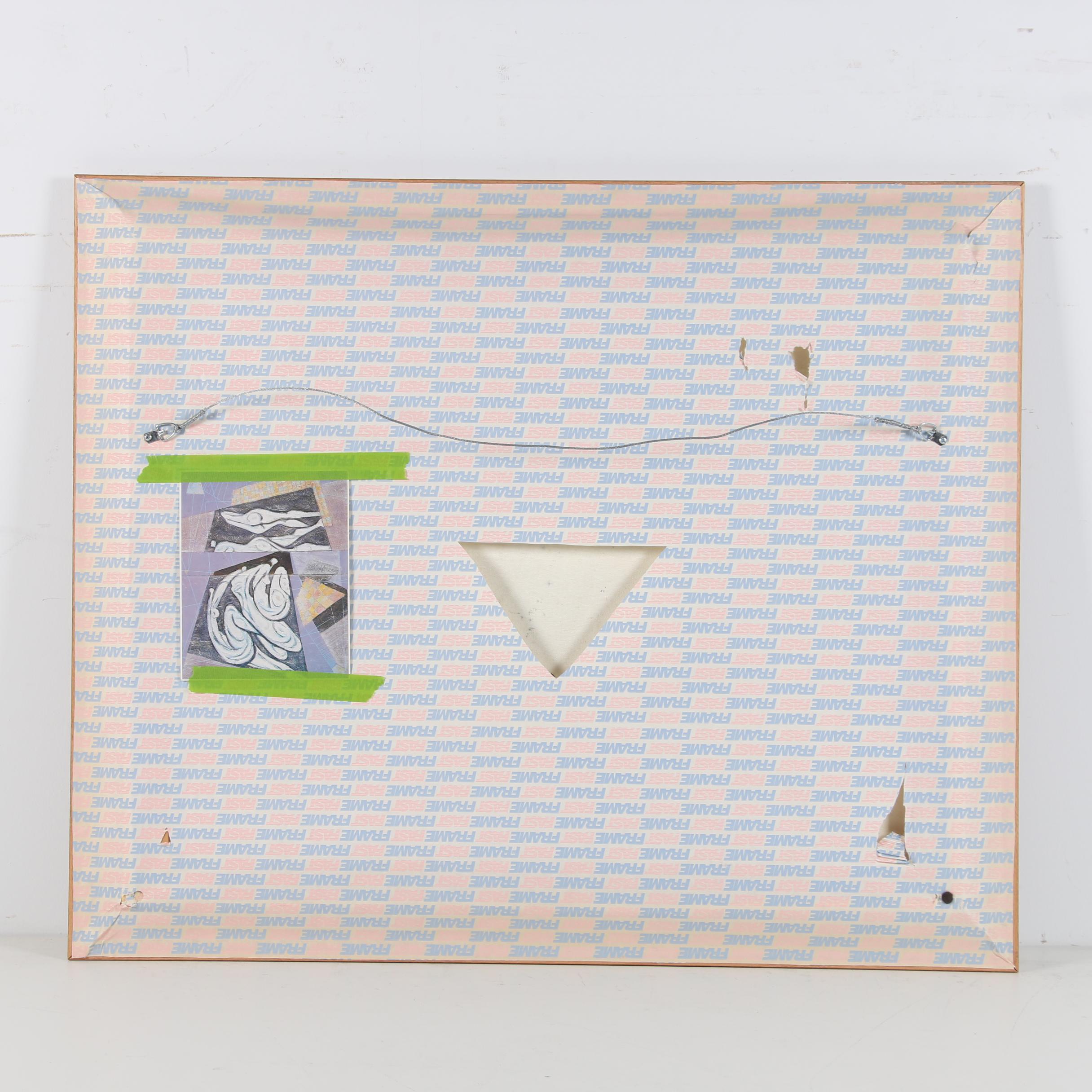 Moshe Katz Abstract Oil Painting