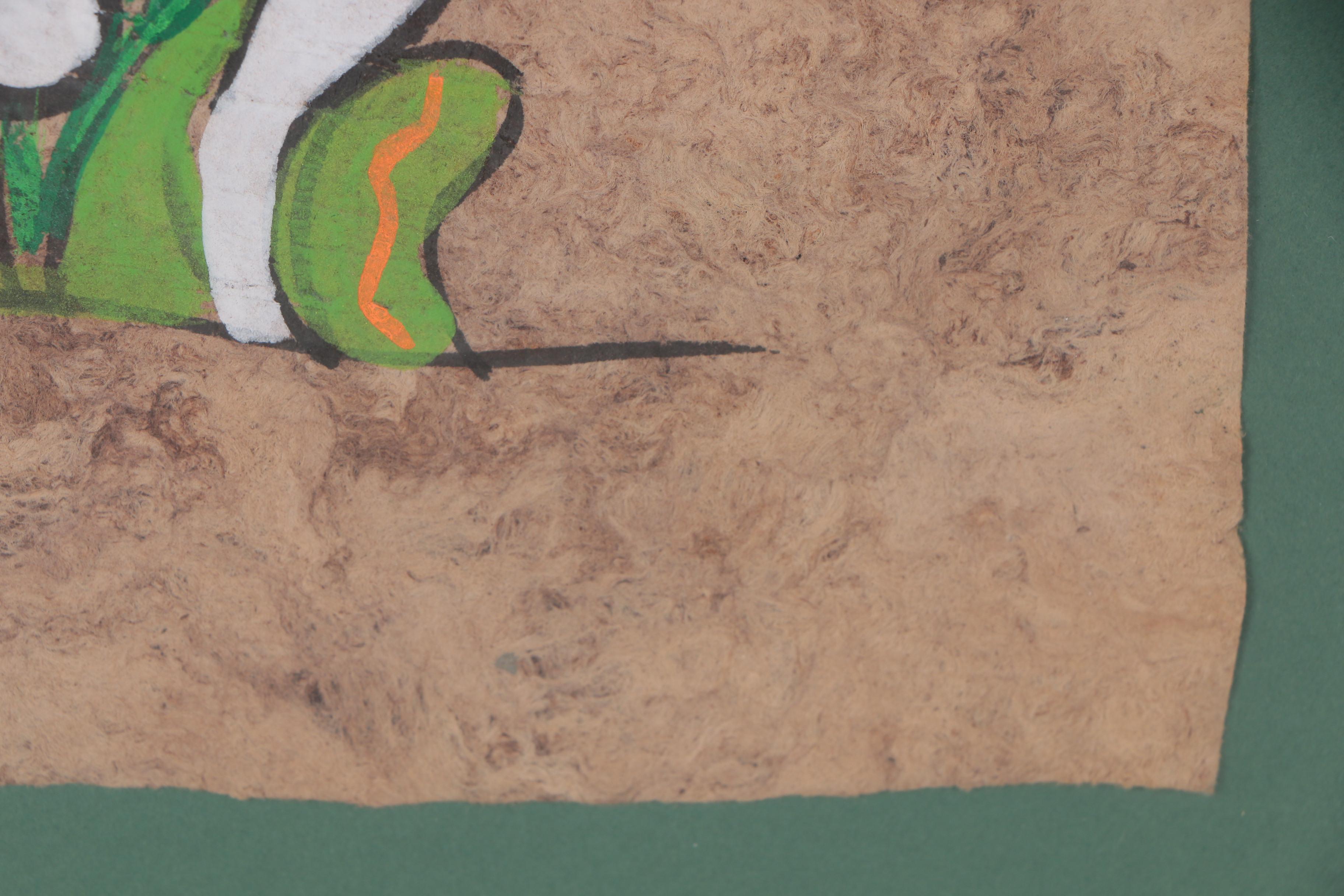 Mexican Style Amate Bark Paintings