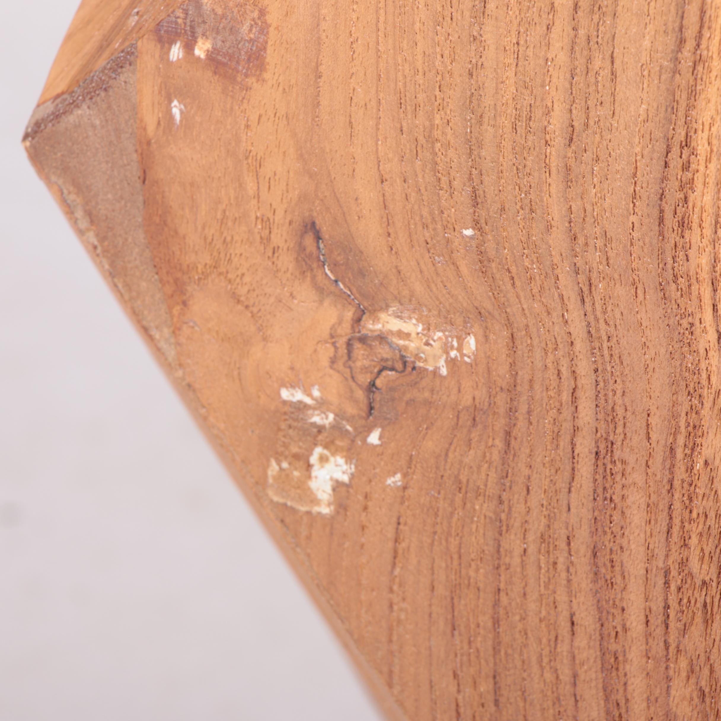 Modern "Prism" Hardwood Accent Table