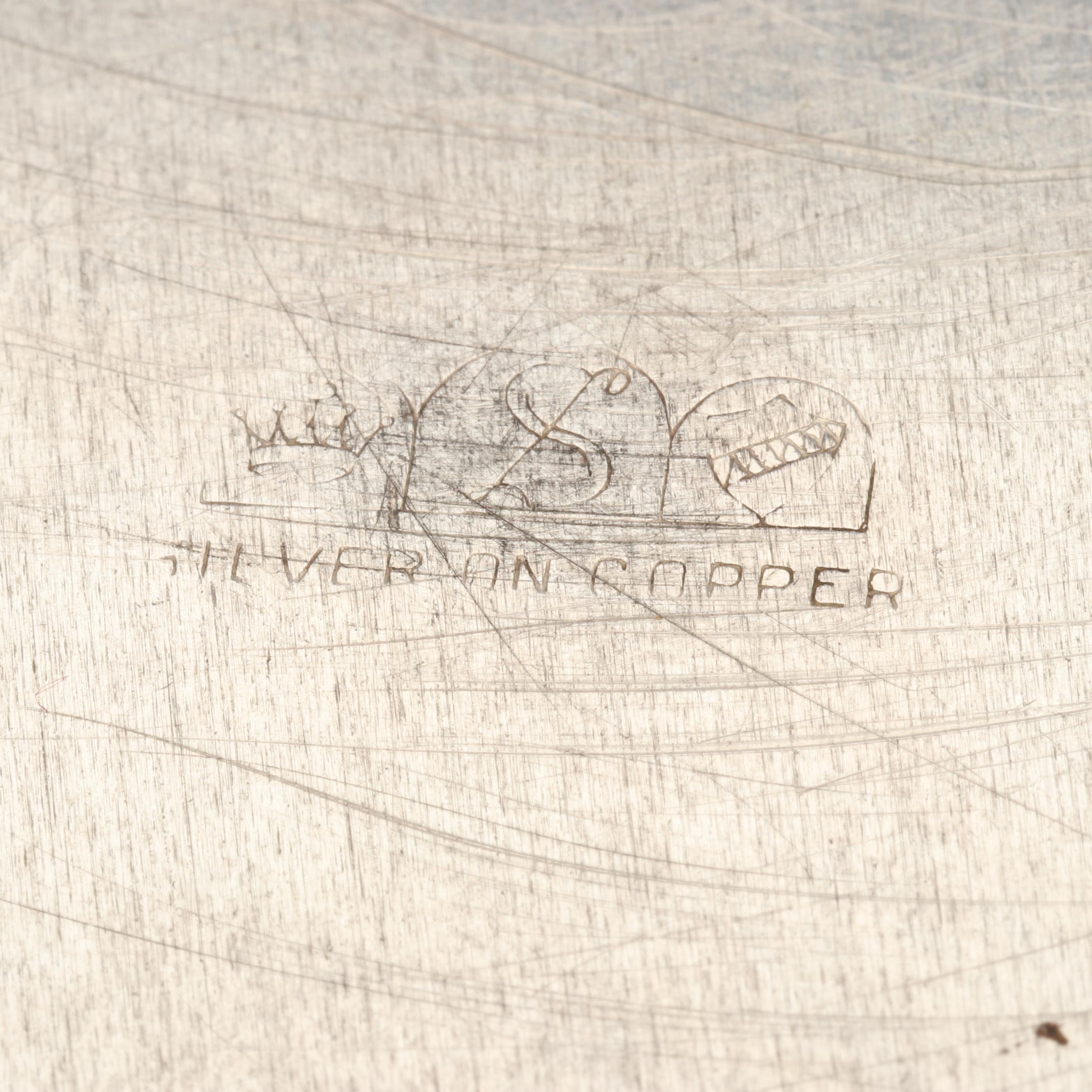 Forbes Silver Co. Covered Vegetable Dish with Other Silver Plate Serveware