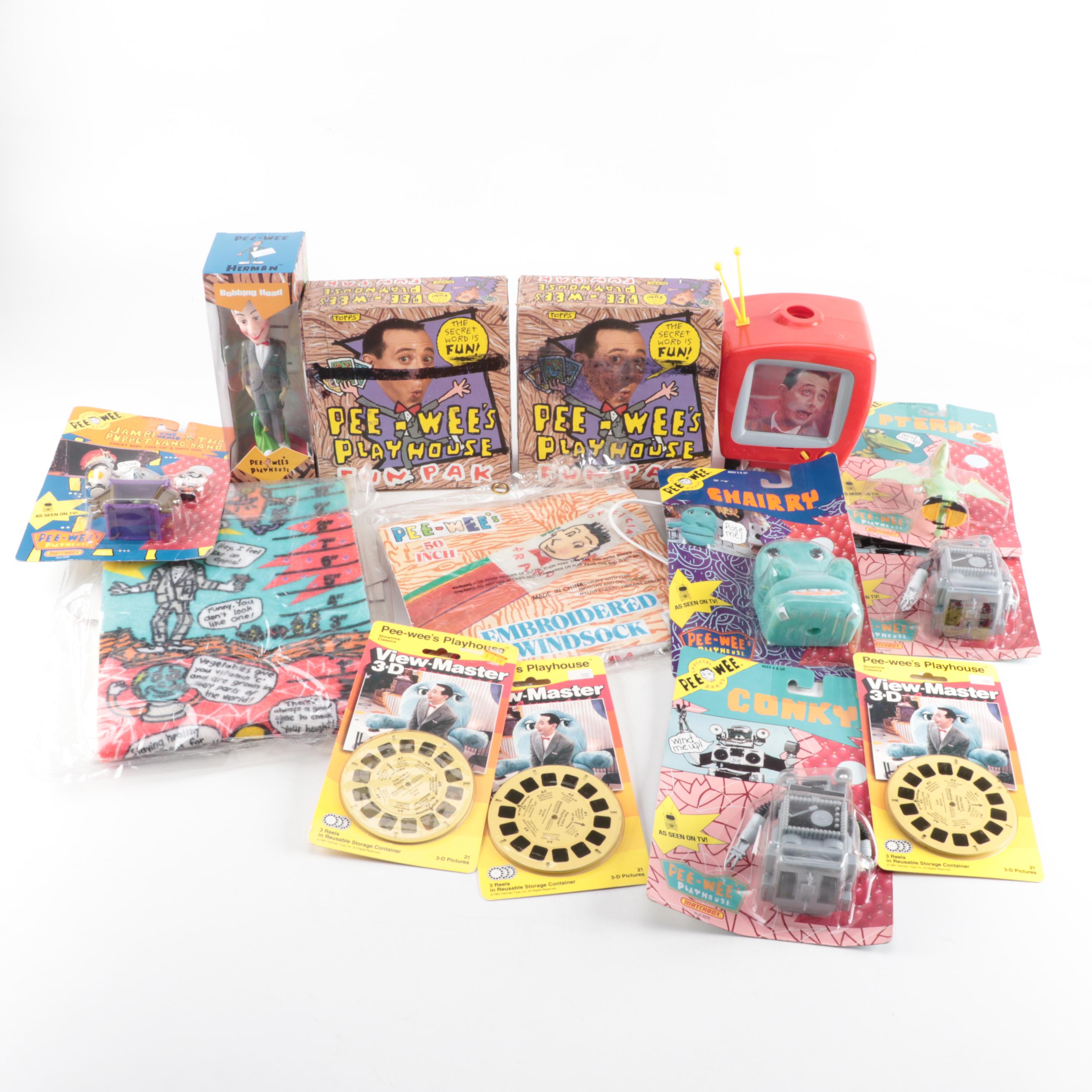 Pee-Wee Herman Collectibles, Action Figures and Toys