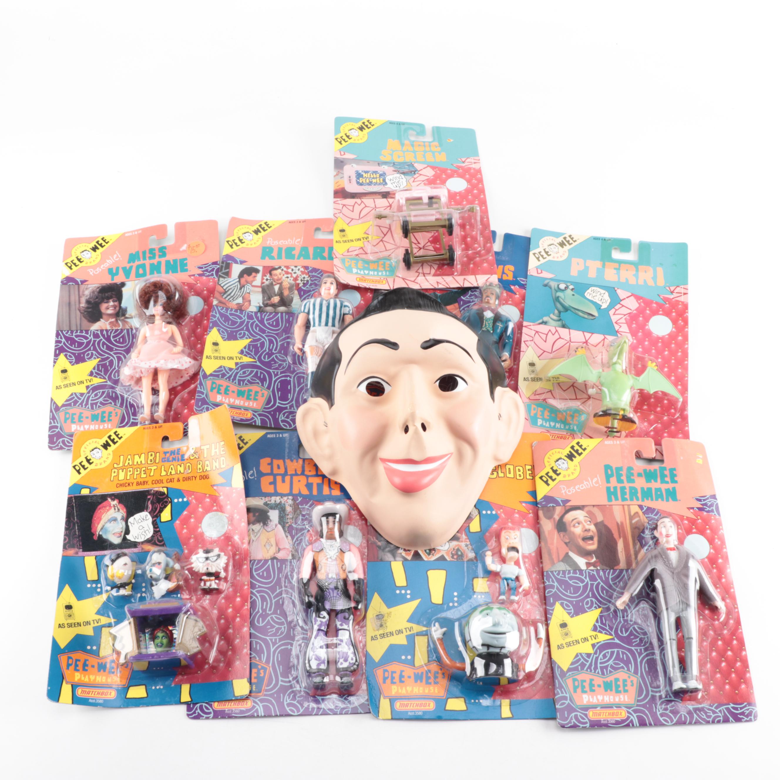 Pee-Wee Herman Collectibles, Action Figures and Toys