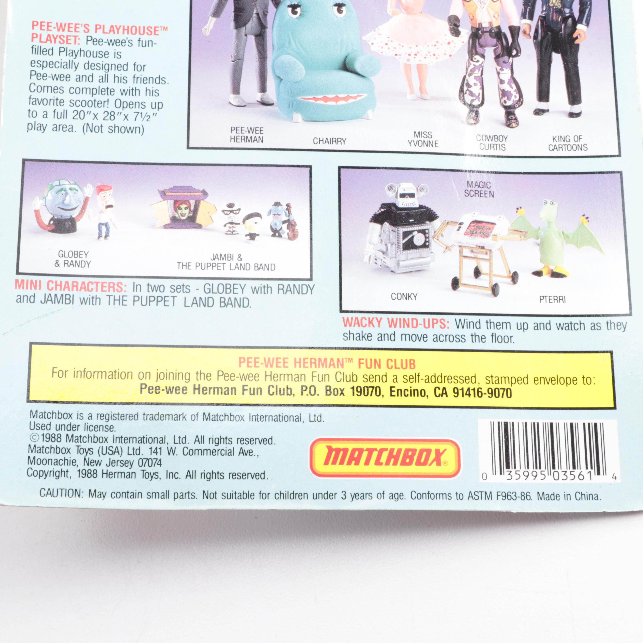 Pee-Wee Herman Collectibles, Action Figures and Toys