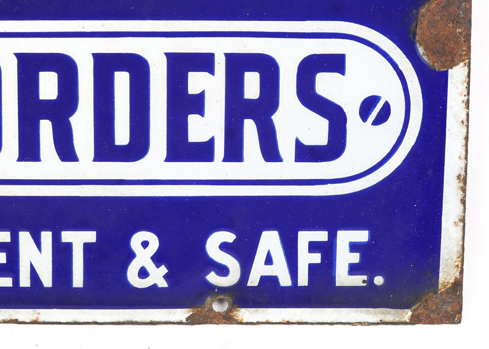 Wells Fargo Money Order Advertising Sign