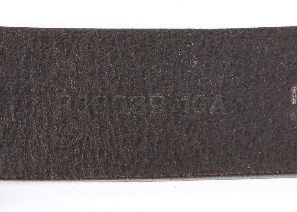 Men's Prada Leather and Shagreen Studded Belt