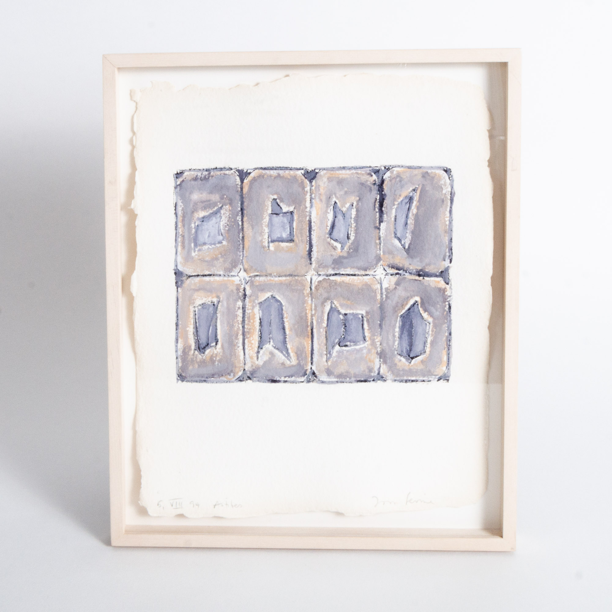 Tom Levine Contemporary Oil Painting "Antibes"