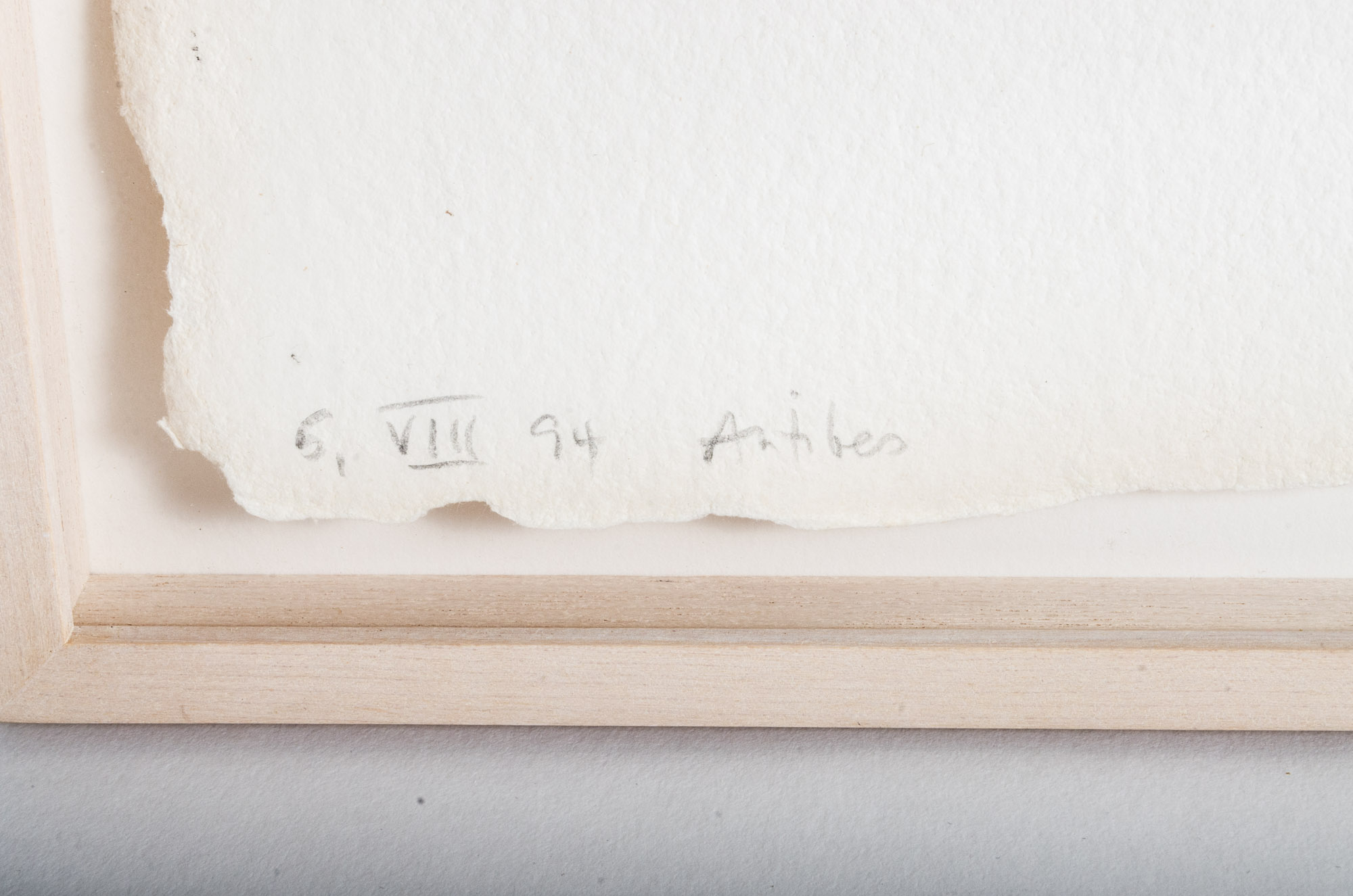 Tom Levine Contemporary Oil Painting "Antibes"