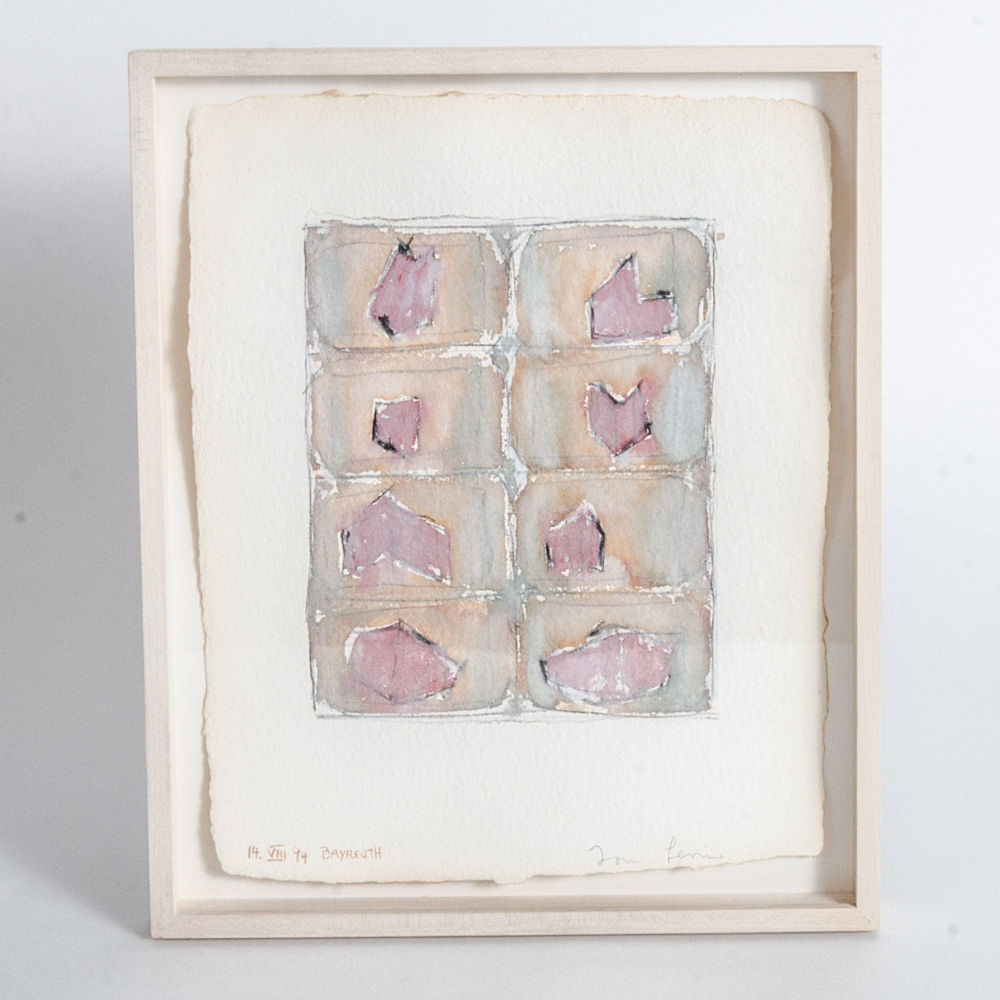 Tom Levine Contemporary Oil Painting "Bayreuth"