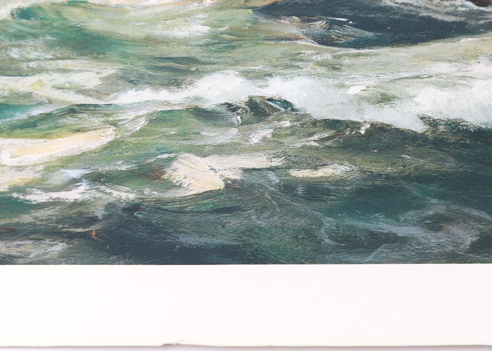 John Stobart Signed Offset Lithograph and Coffee Table Book