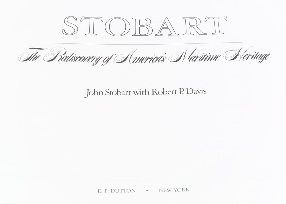 John Stobart Signed Offset Lithograph and Coffee Table Book