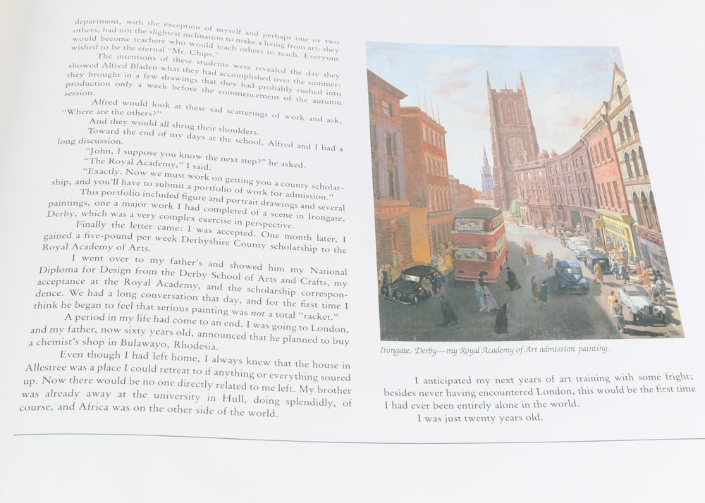 John Stobart Signed Offset Lithograph and Coffee Table Book