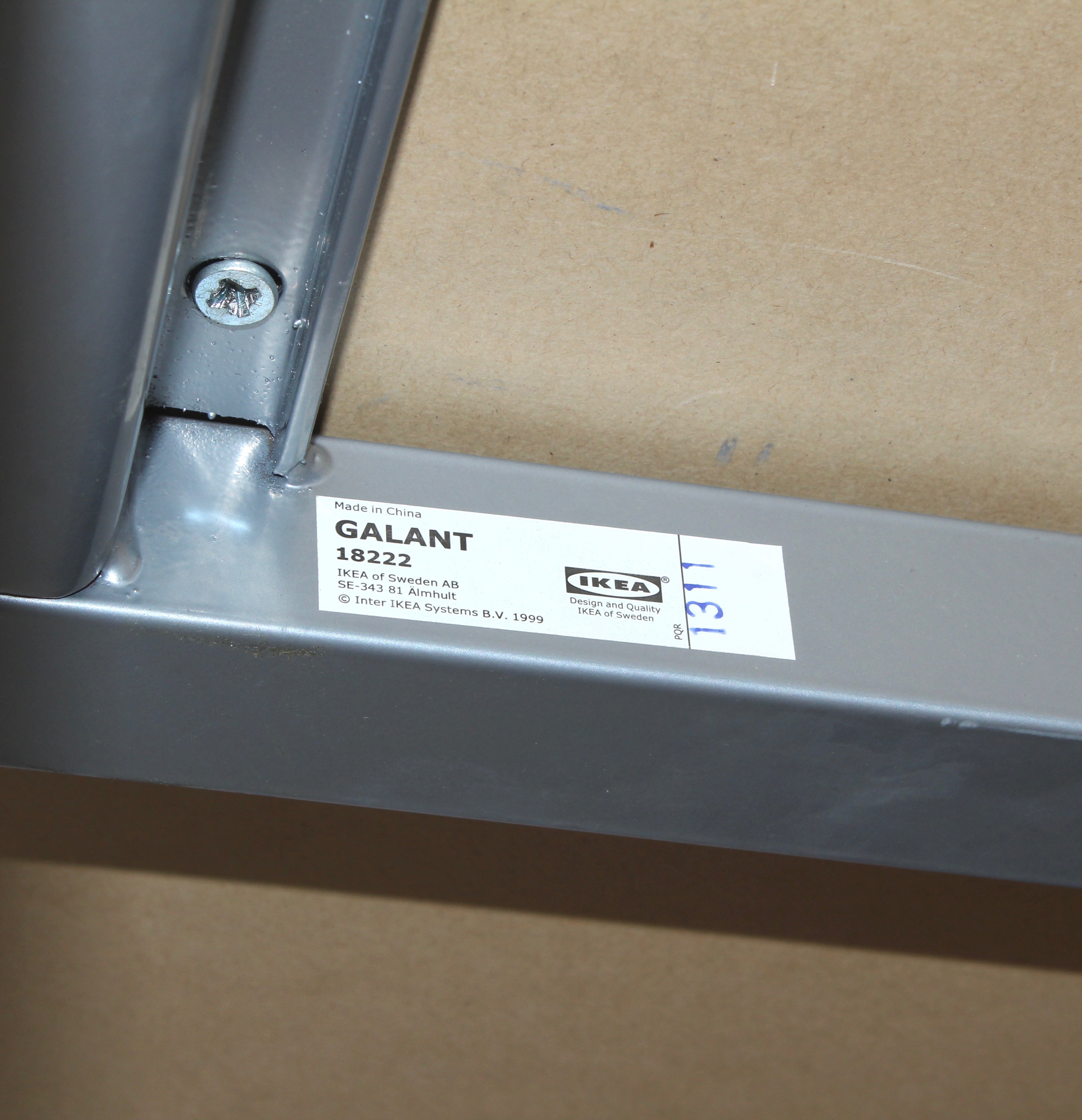 Contemporary Writing Table and Office Chair by IKEA