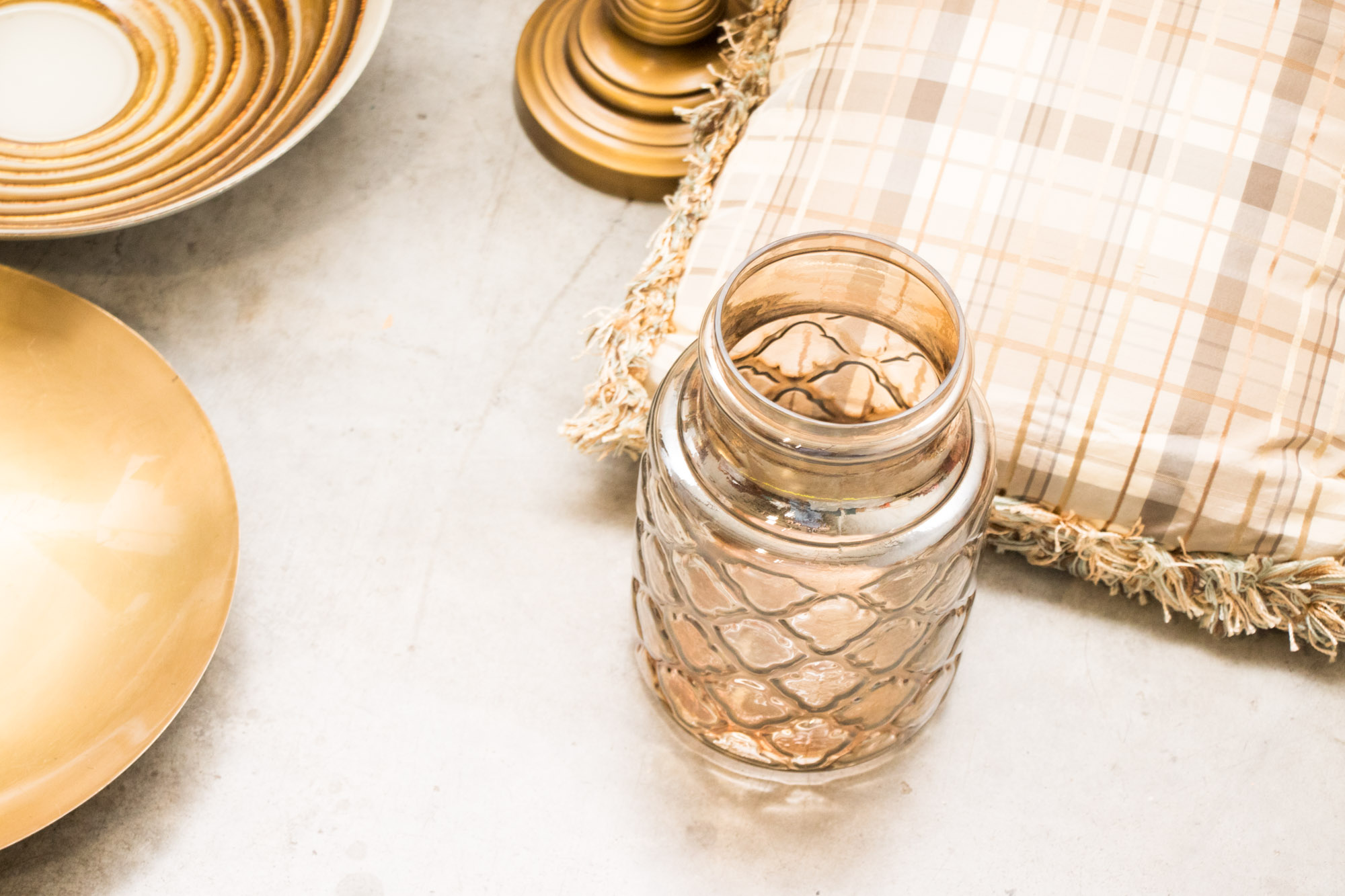 Gold Home Decor Selection