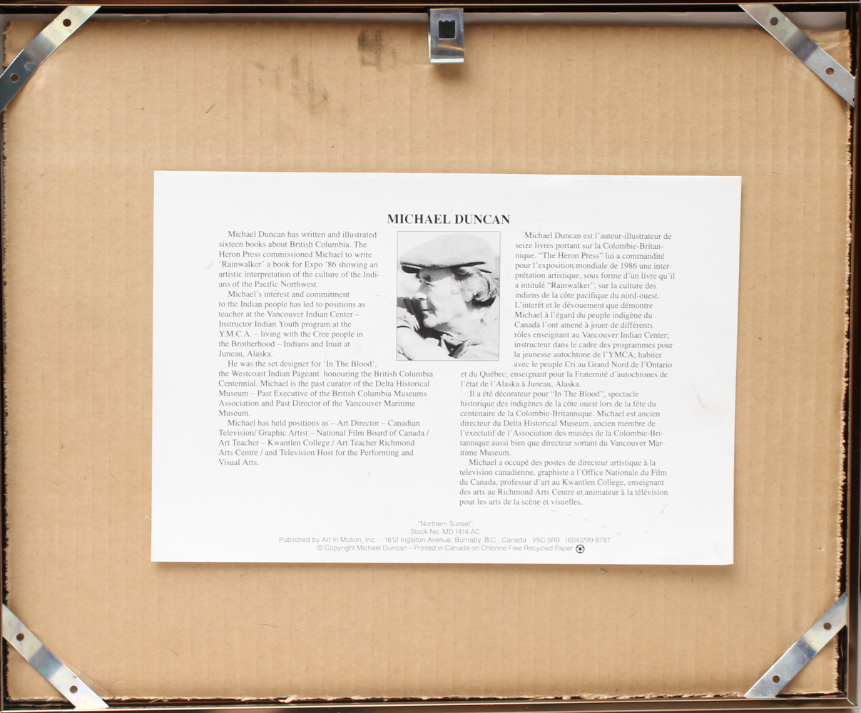 Michael Duncan "Northern Sunset"