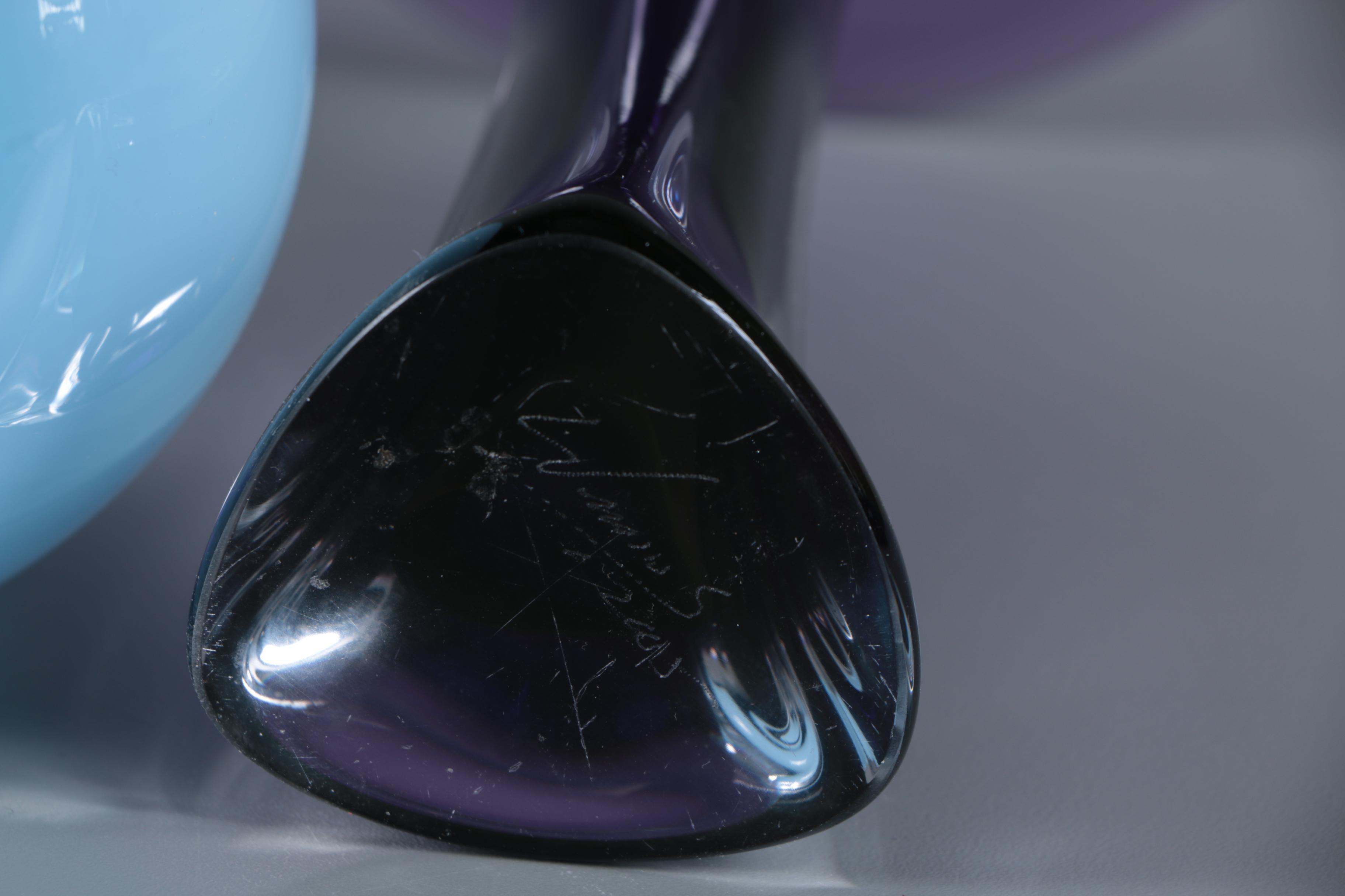 Art Glass Vases and Bowl including Venini Murano