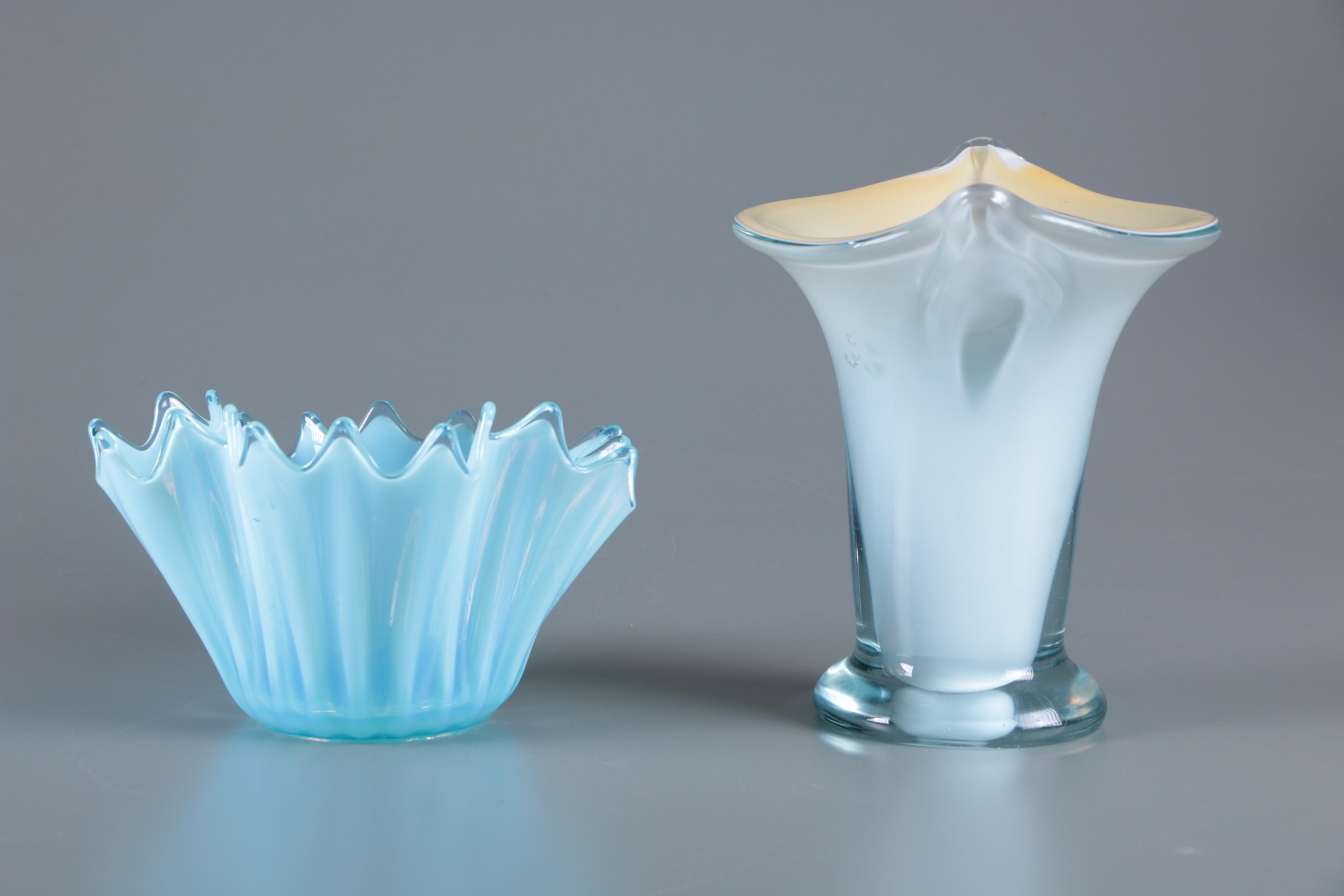 Art Glass Vases and Bowl including Venini Murano