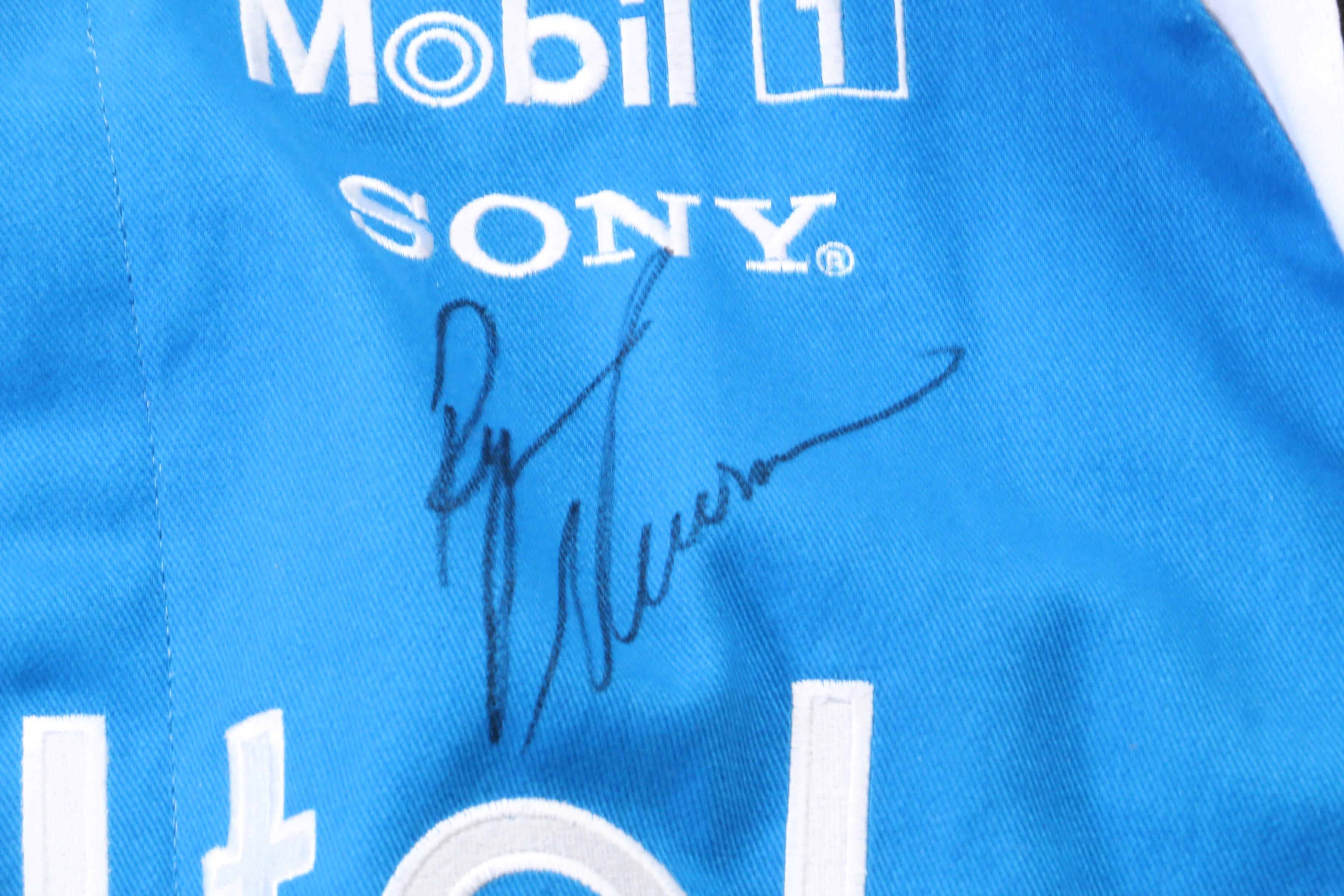 Ryan Newman Signed Jacket and Face Guard